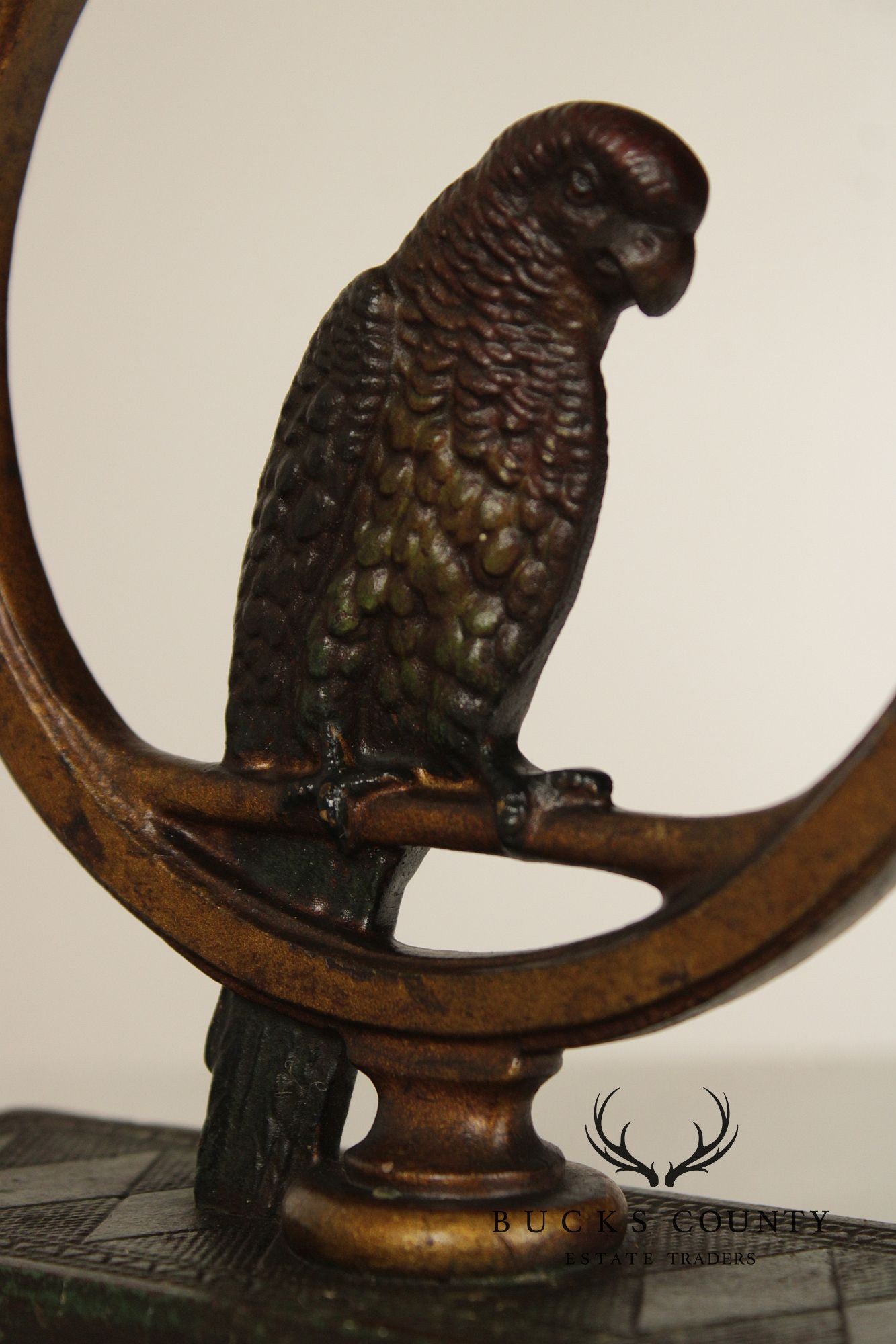 Bradley & Hubbard Art Deco Cast Iron Door Stop