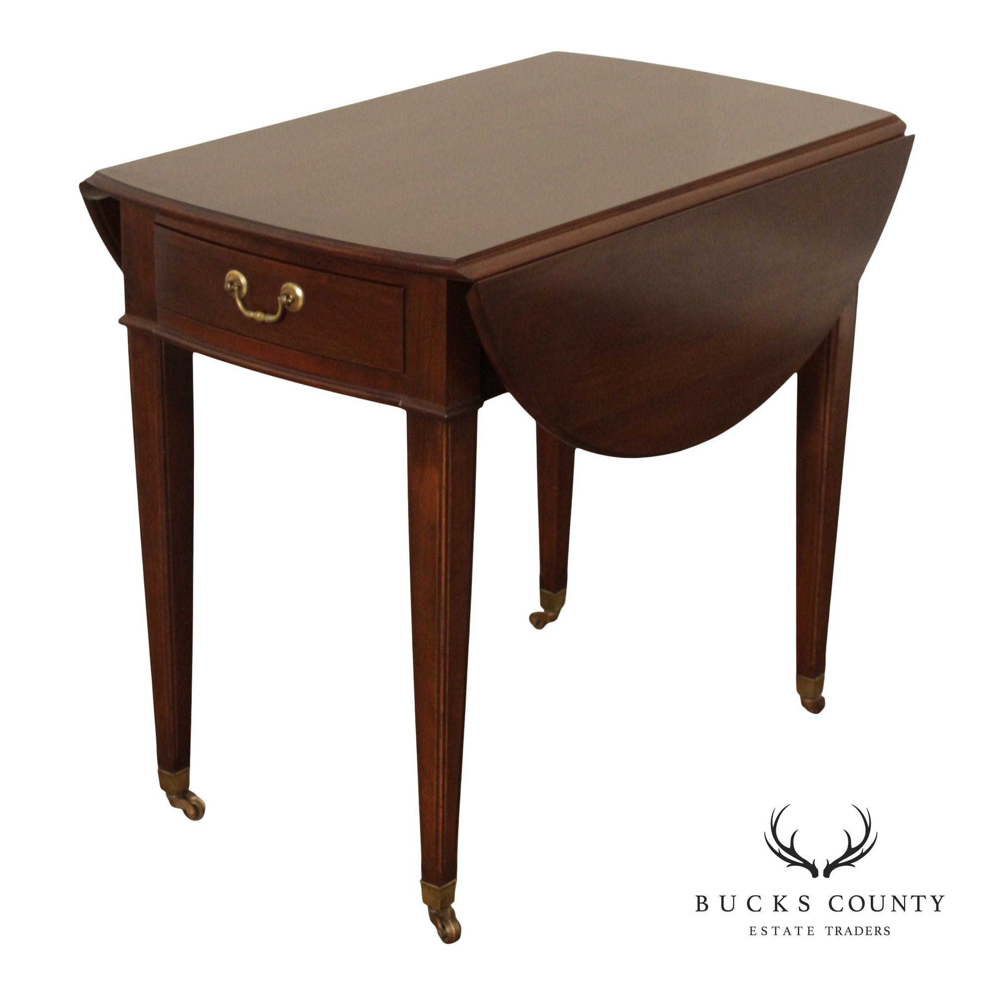 Ethan Allen 'Georgian Court' Cherry Pembroke Table