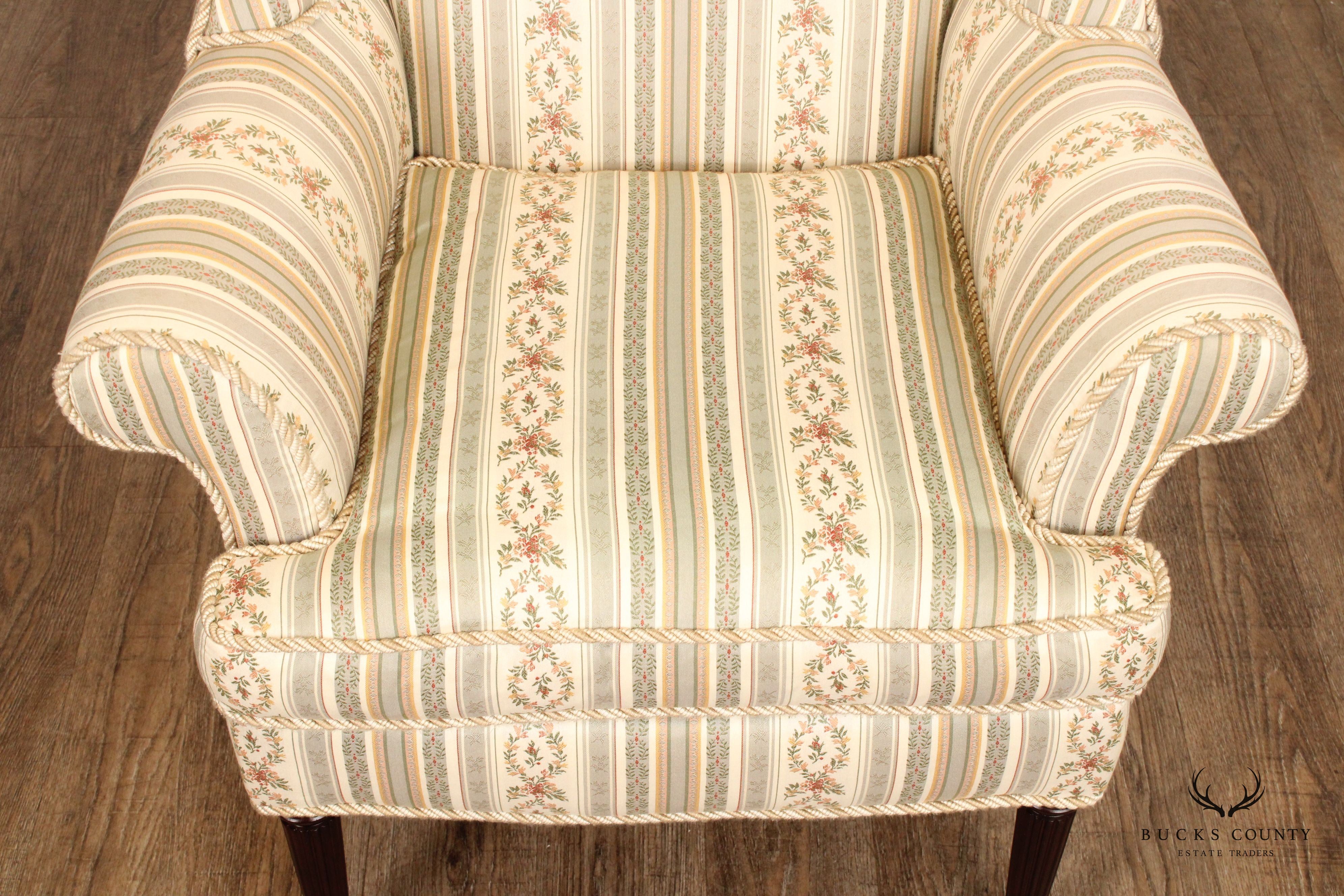 Lillian August Collection Traditional Pair of Wing Chairs