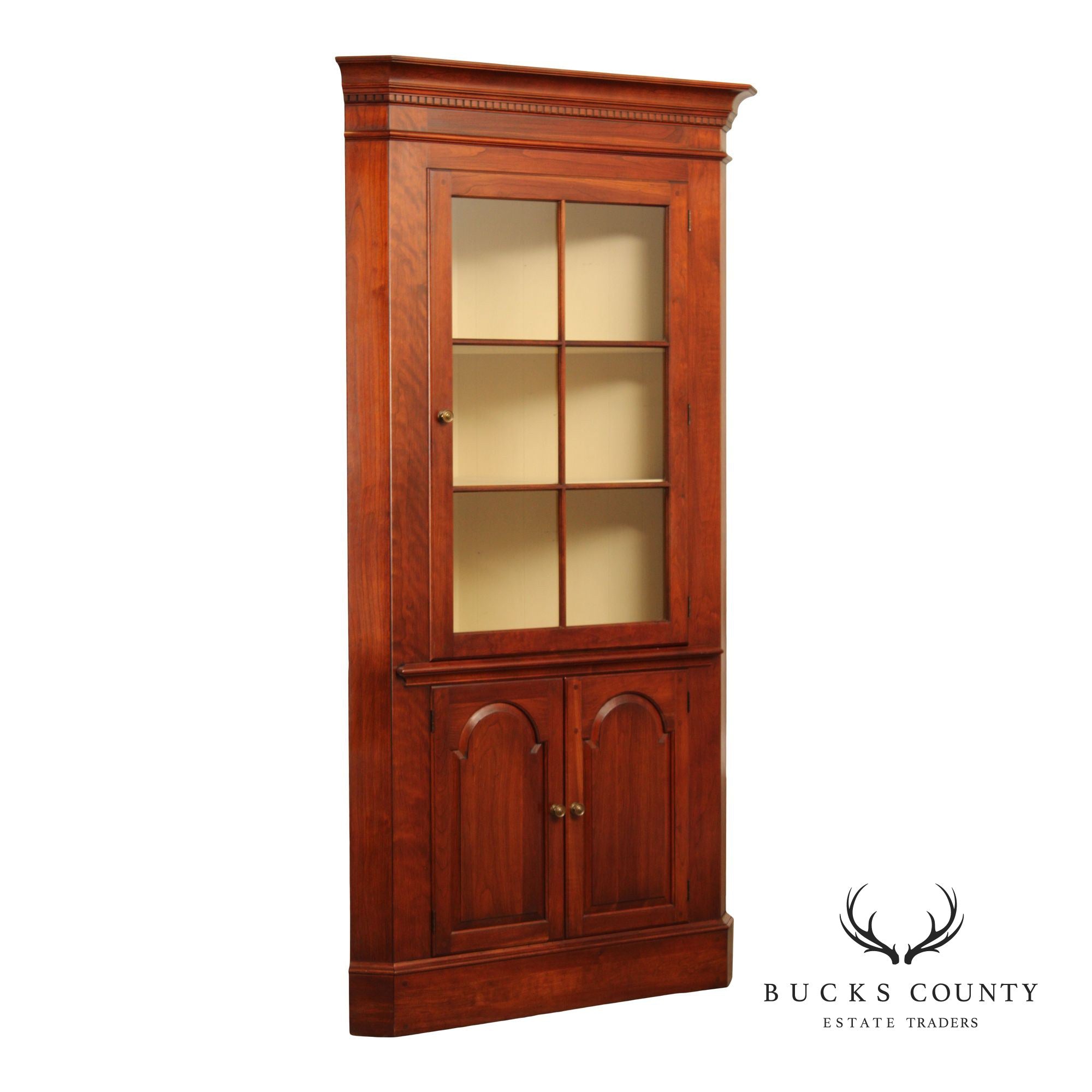 Pennsylvania House Vintage Cherry Corner Cabinet