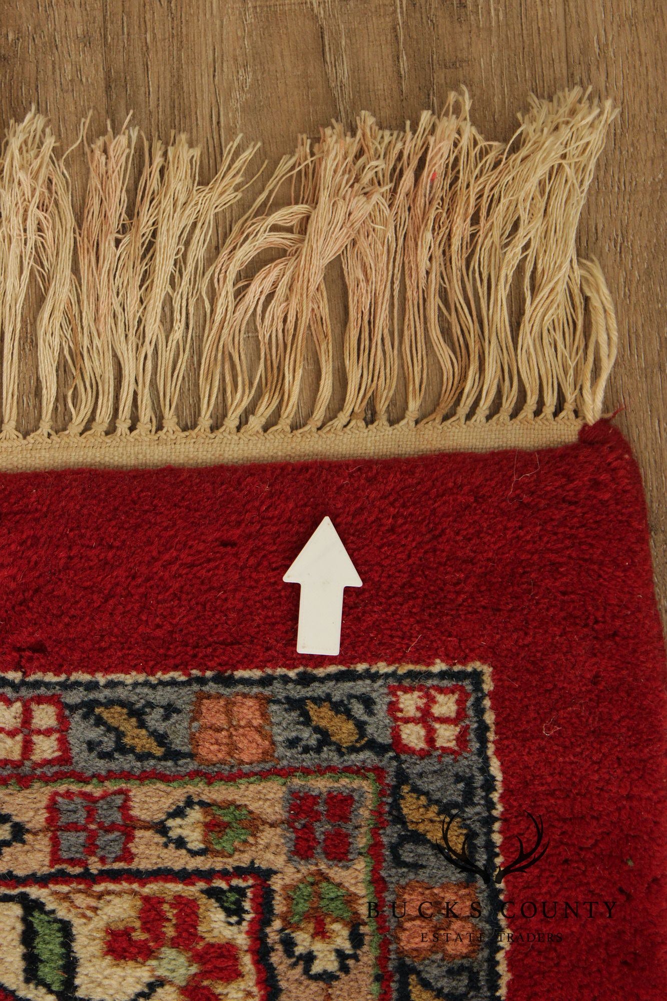 Heriz Style Wool Area Rug 12' 2" x 16' 4"