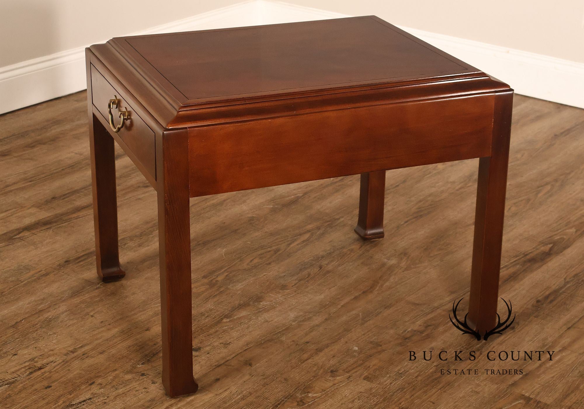Hekman Ming Style Mahogany End Table
