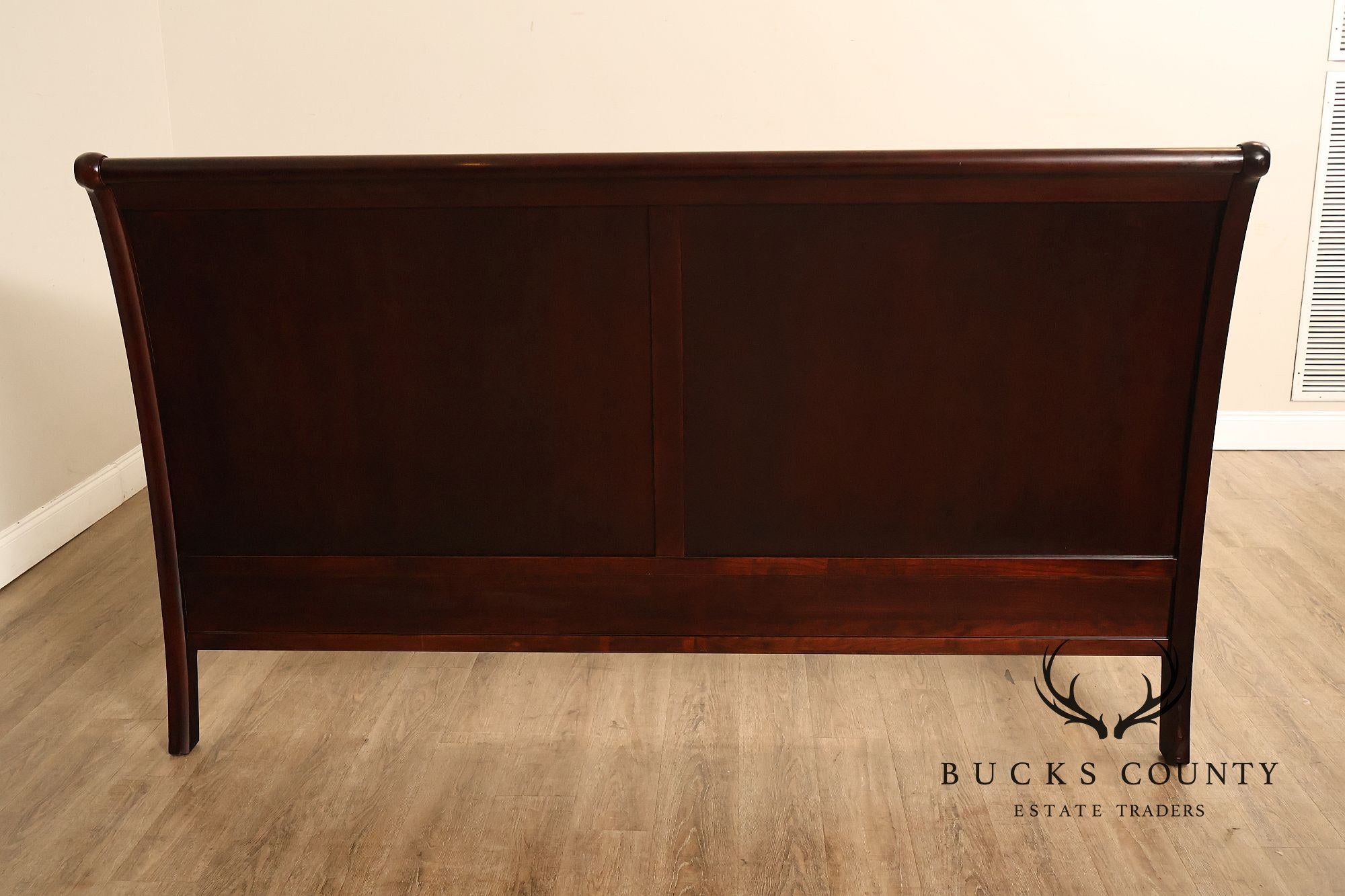 Stickley Cherry King Size Sleigh Bed
