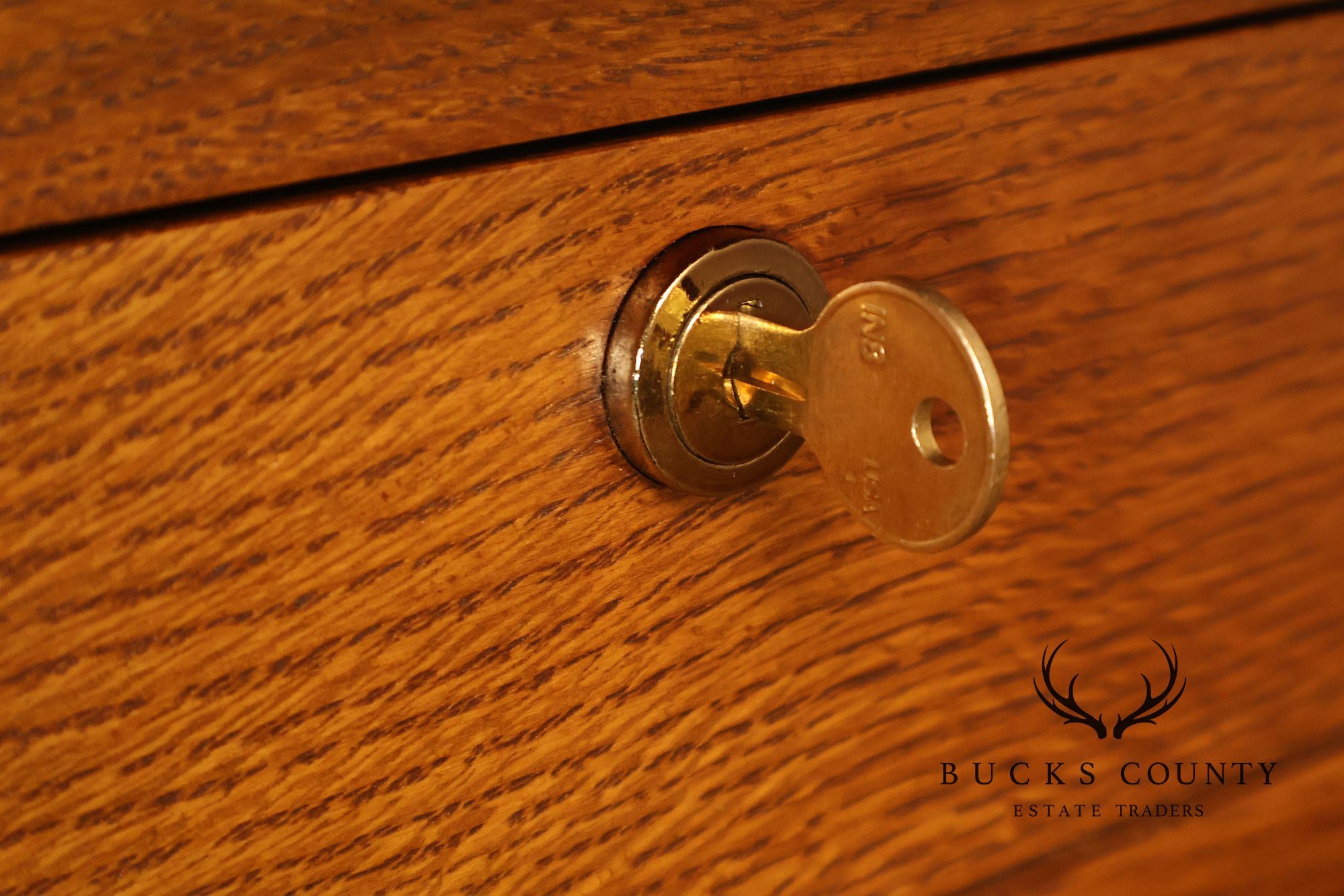 Stickley Mission Collection Oak Executive Desk