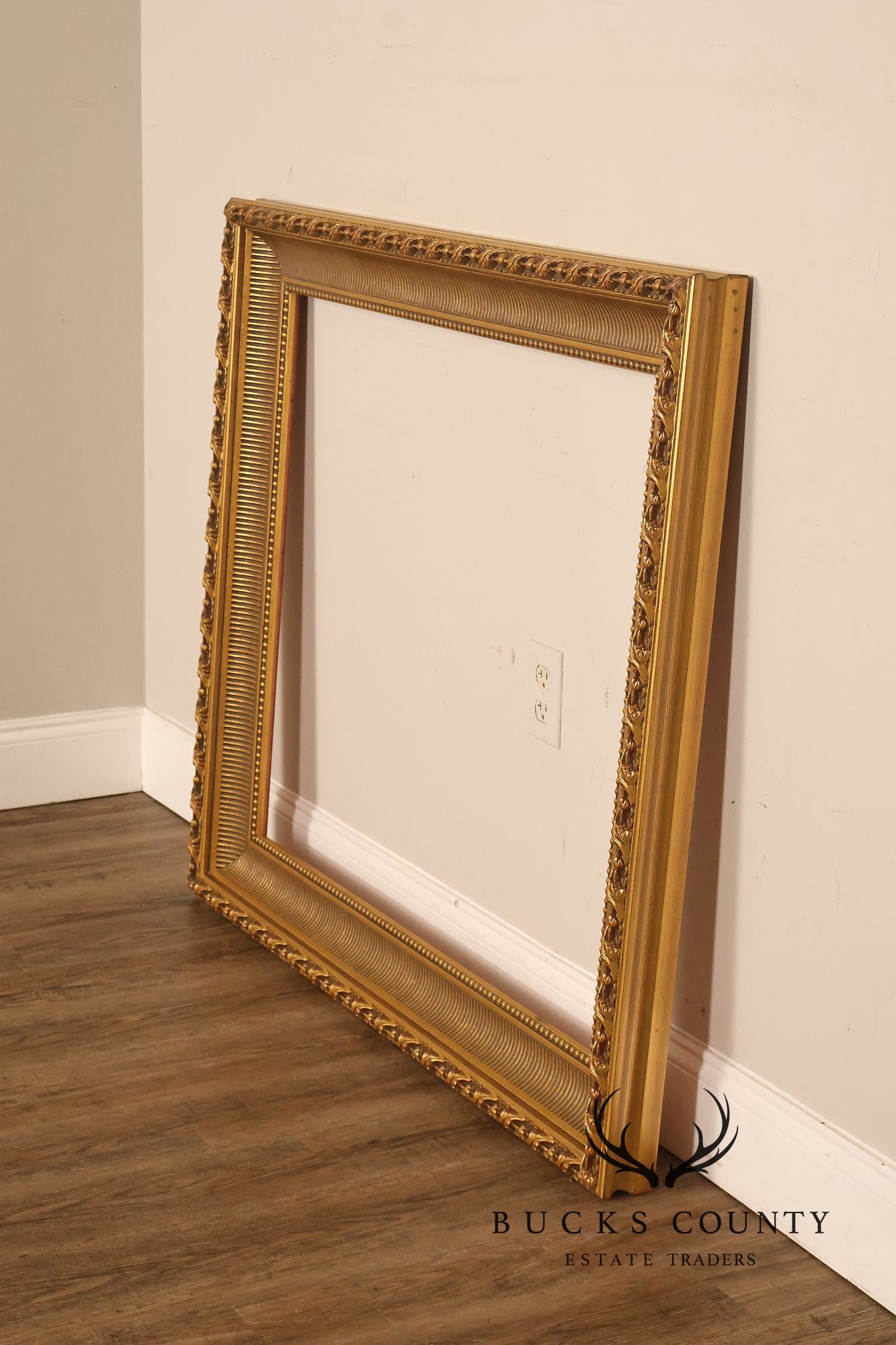 Newman Galleries Large Carved Gold Gilt Picture Frame