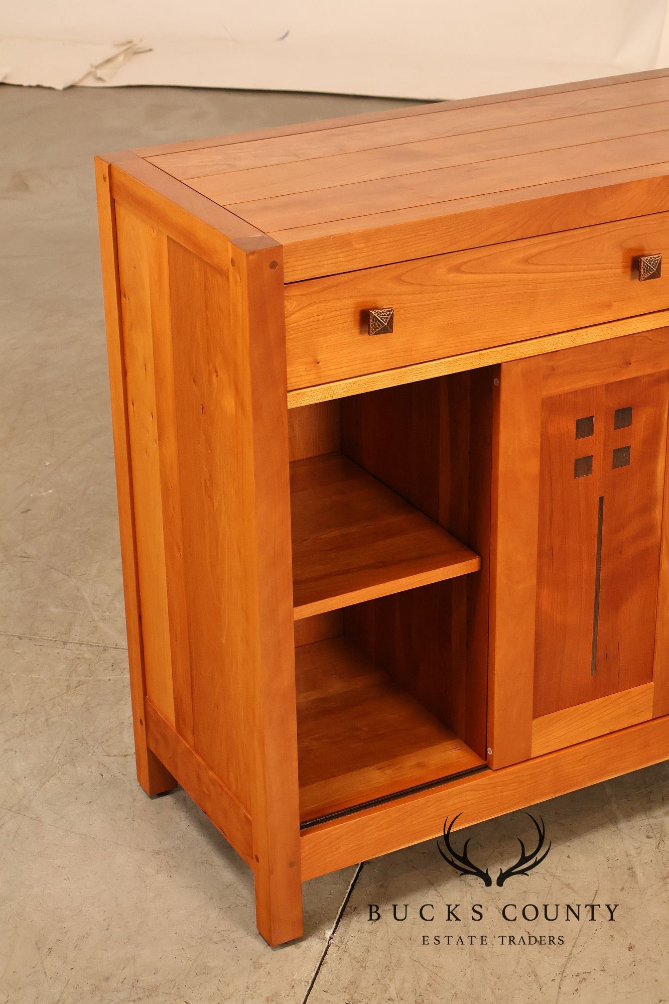 Stickley Highlands Mission Cherry Entertainment Console