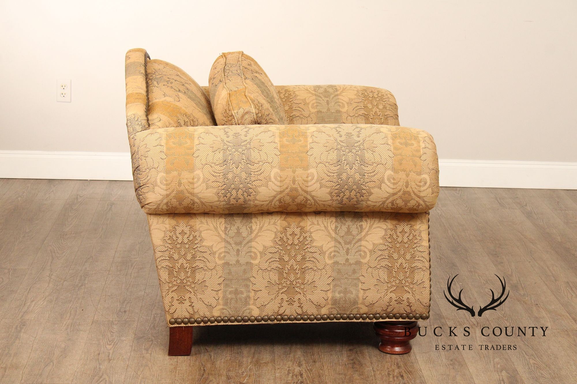 Thomasville Pair of 'Marrakesh' Upholstered Lounge Chairs