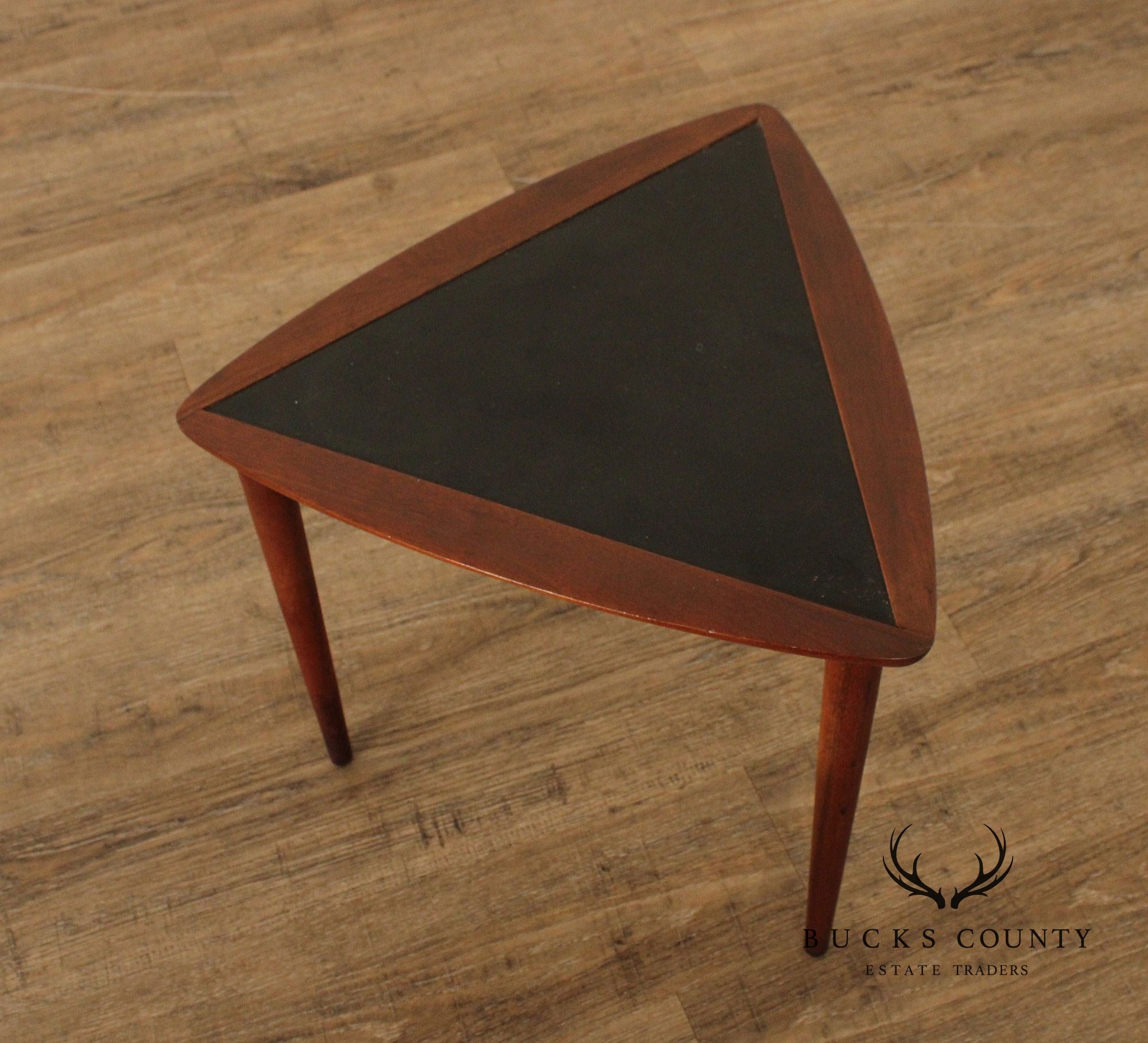 Arthur Umanoff Mid Century Modern Walnut Side Table