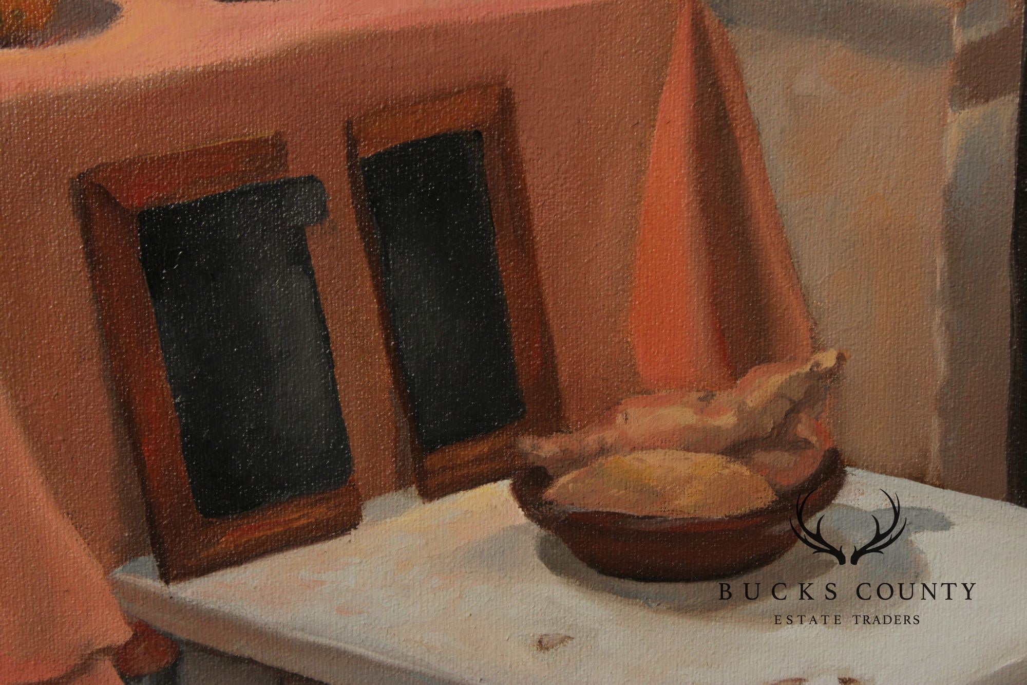 Dante Celia Surrealist Still-Life Oil Painting