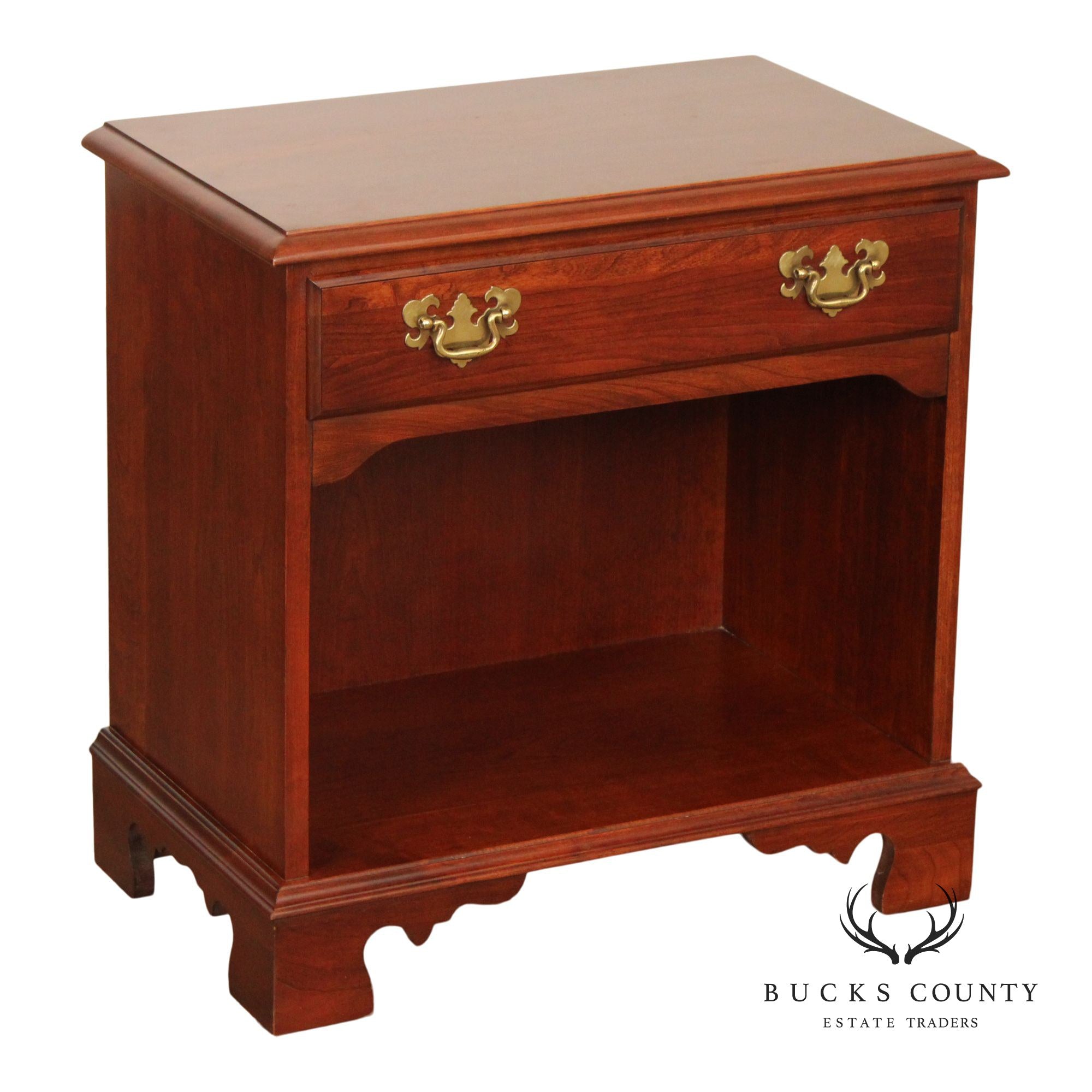 Pennsylvania House Chippendale Style Cherry Nightstand