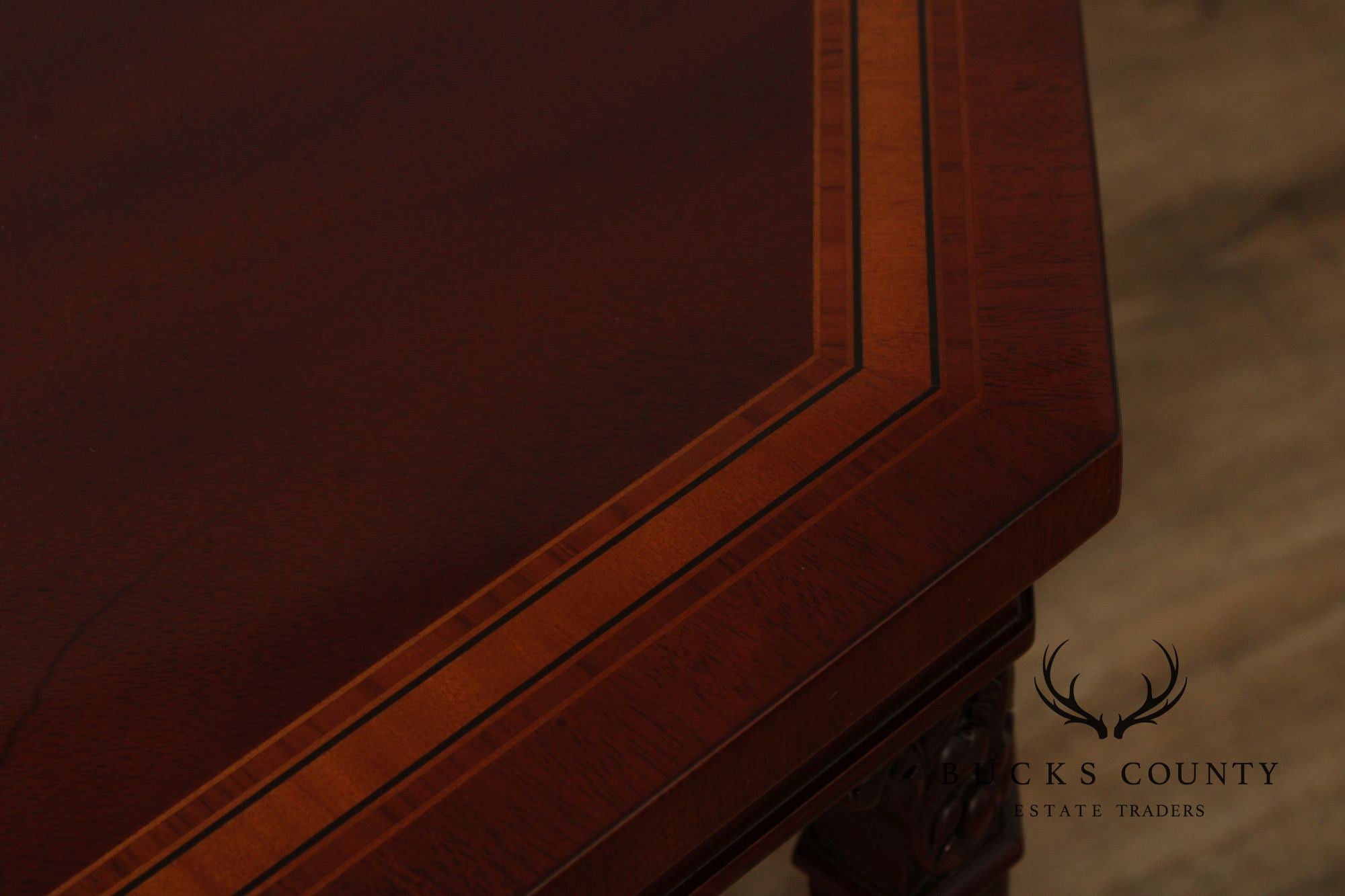 Kindel Georgian Style Mahogany Coffee Table