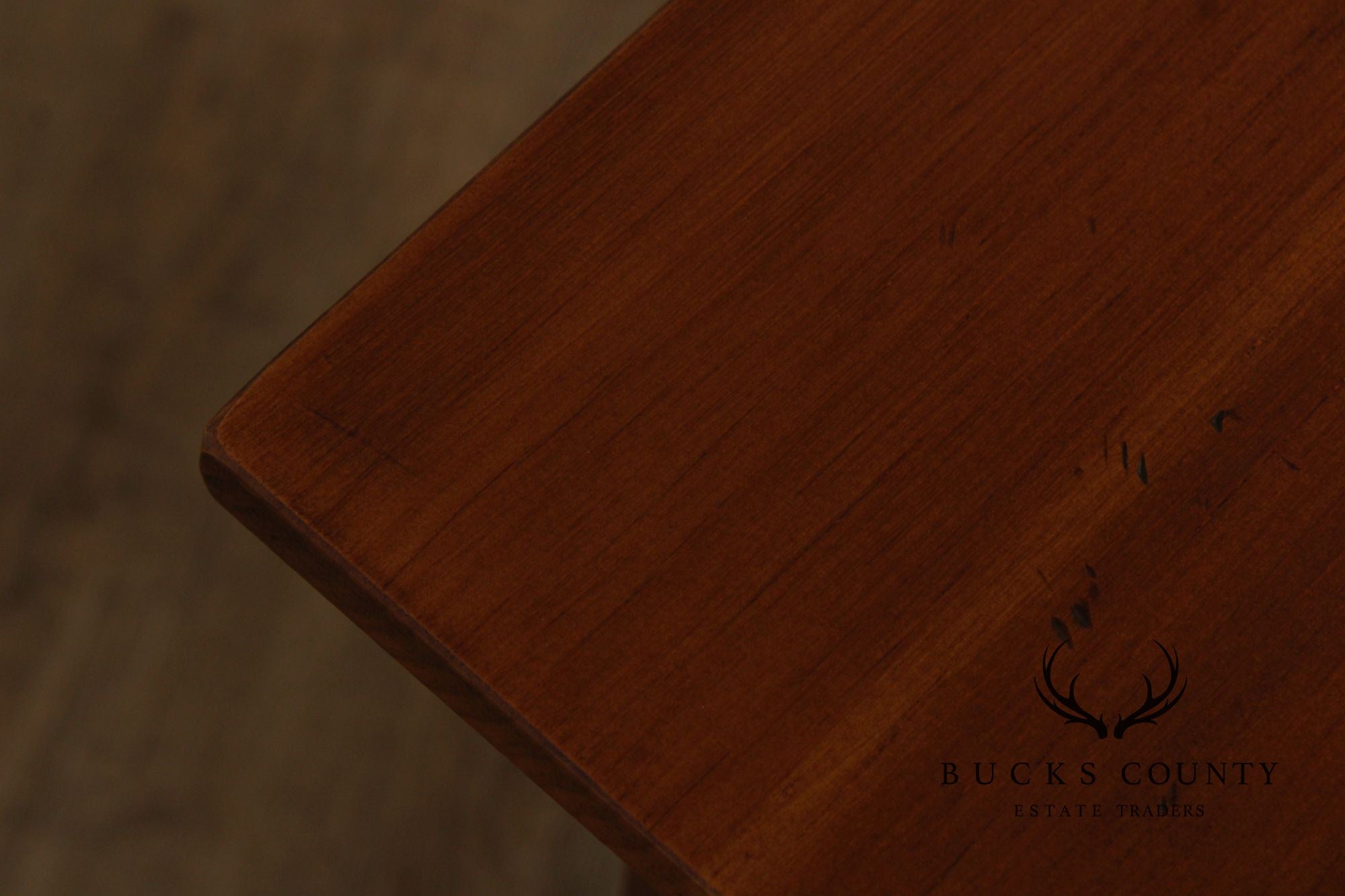 William Draper Custom Pair Of Pine Two Drawer Side Tables