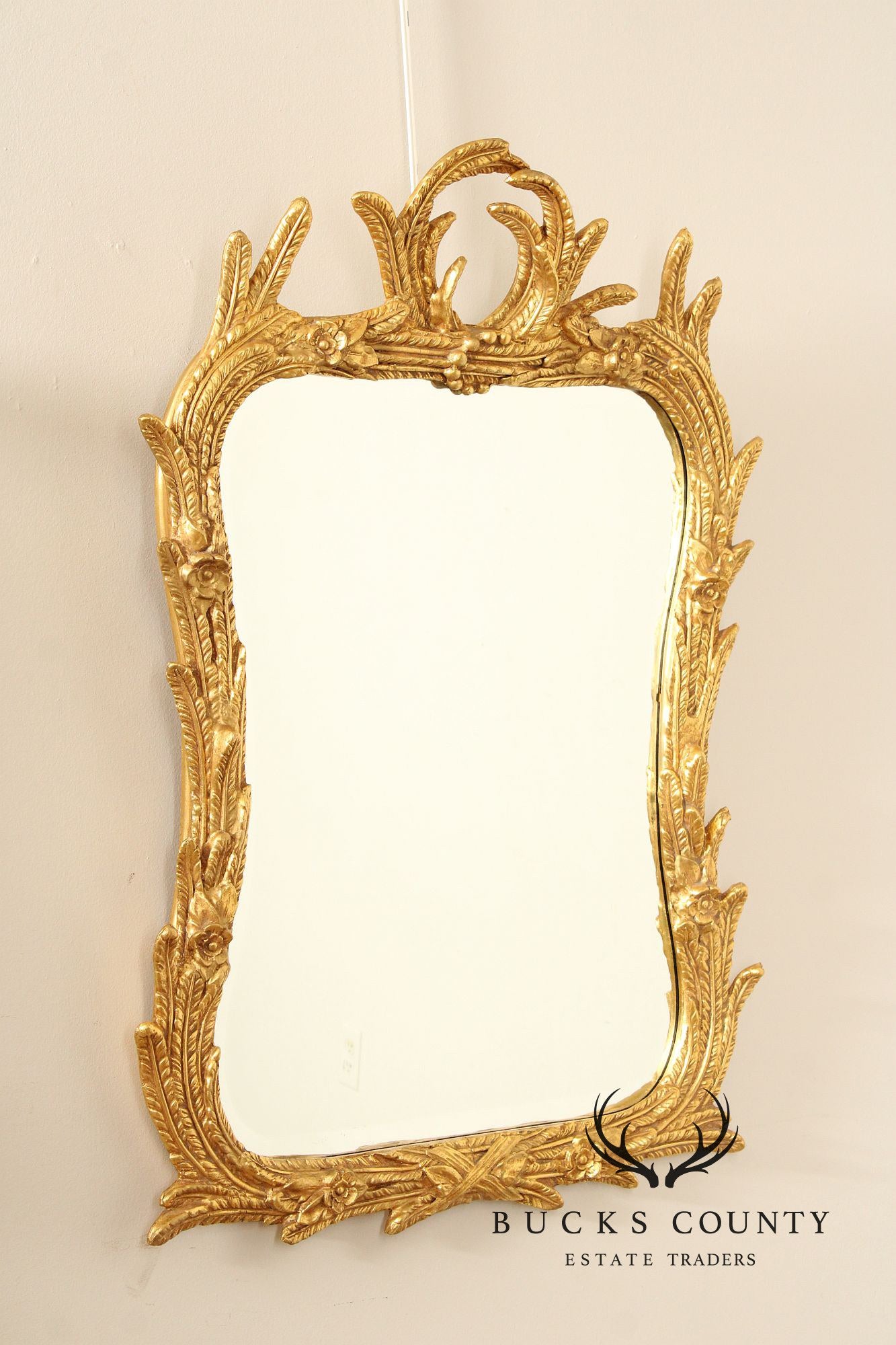 Friedman Brothers 'The Thorpe' Giltwood Wall Mirror