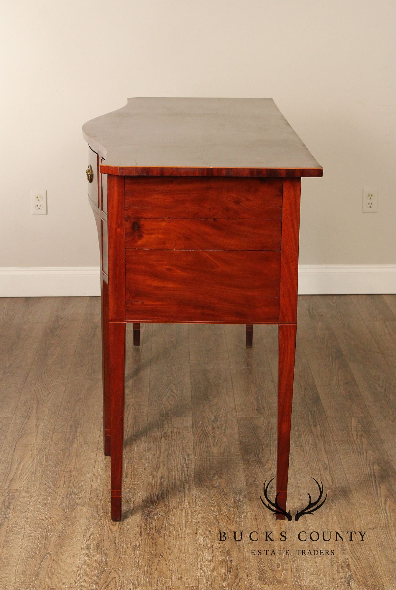 Antique American Hepplewhite Mahogany Sideboard