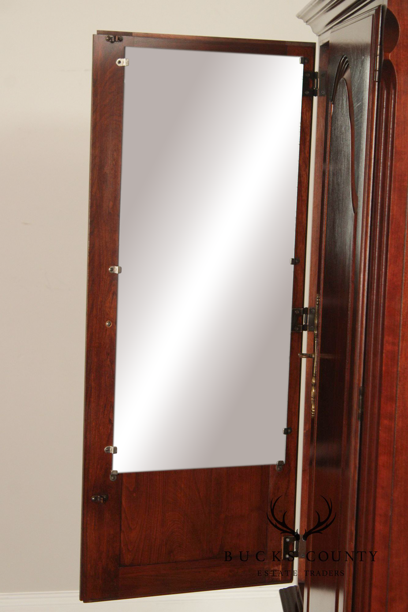 Pennsylvania House Chippendale Style Cherry Armoire