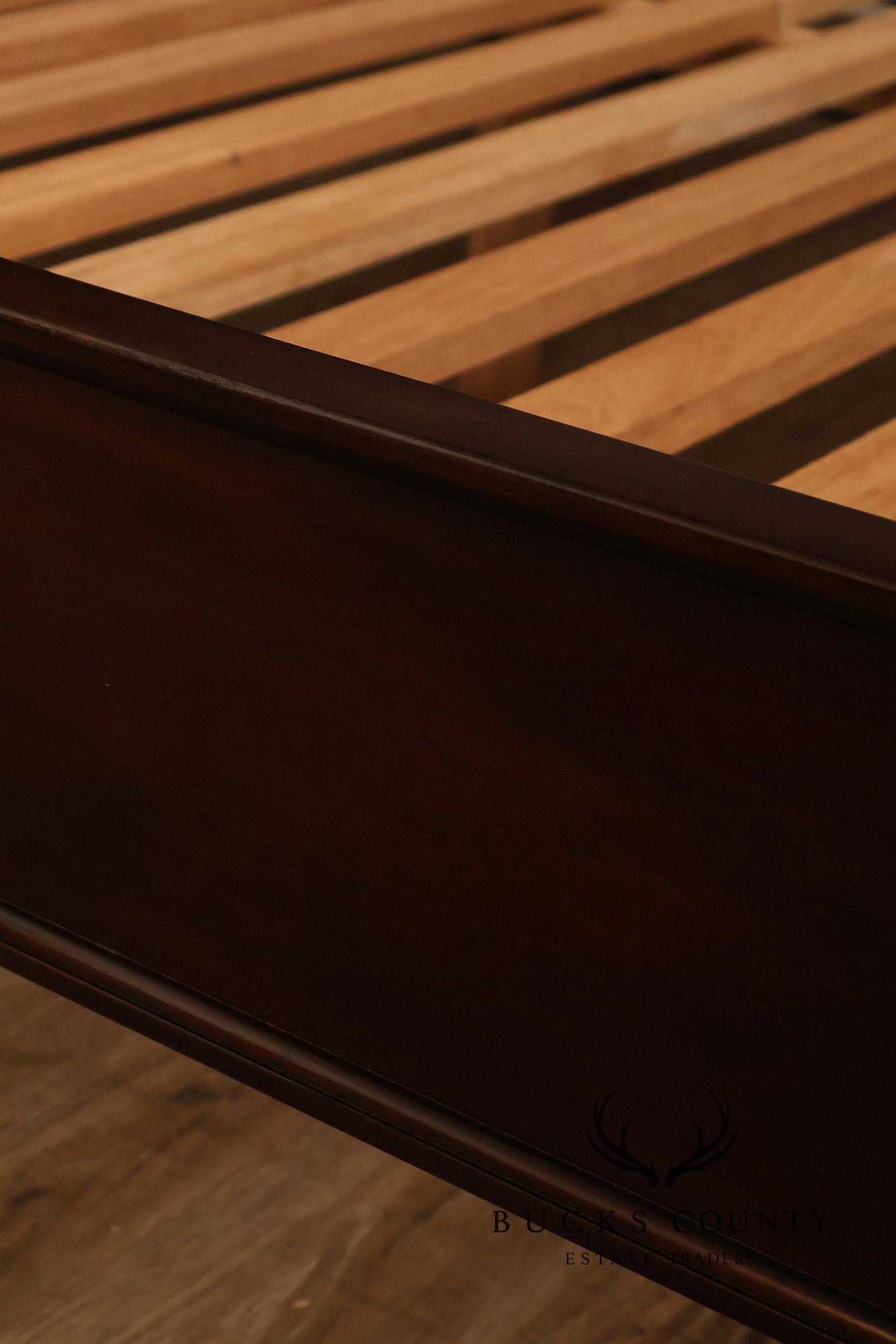 Pottery Barn King Size Cane Sleigh Bed