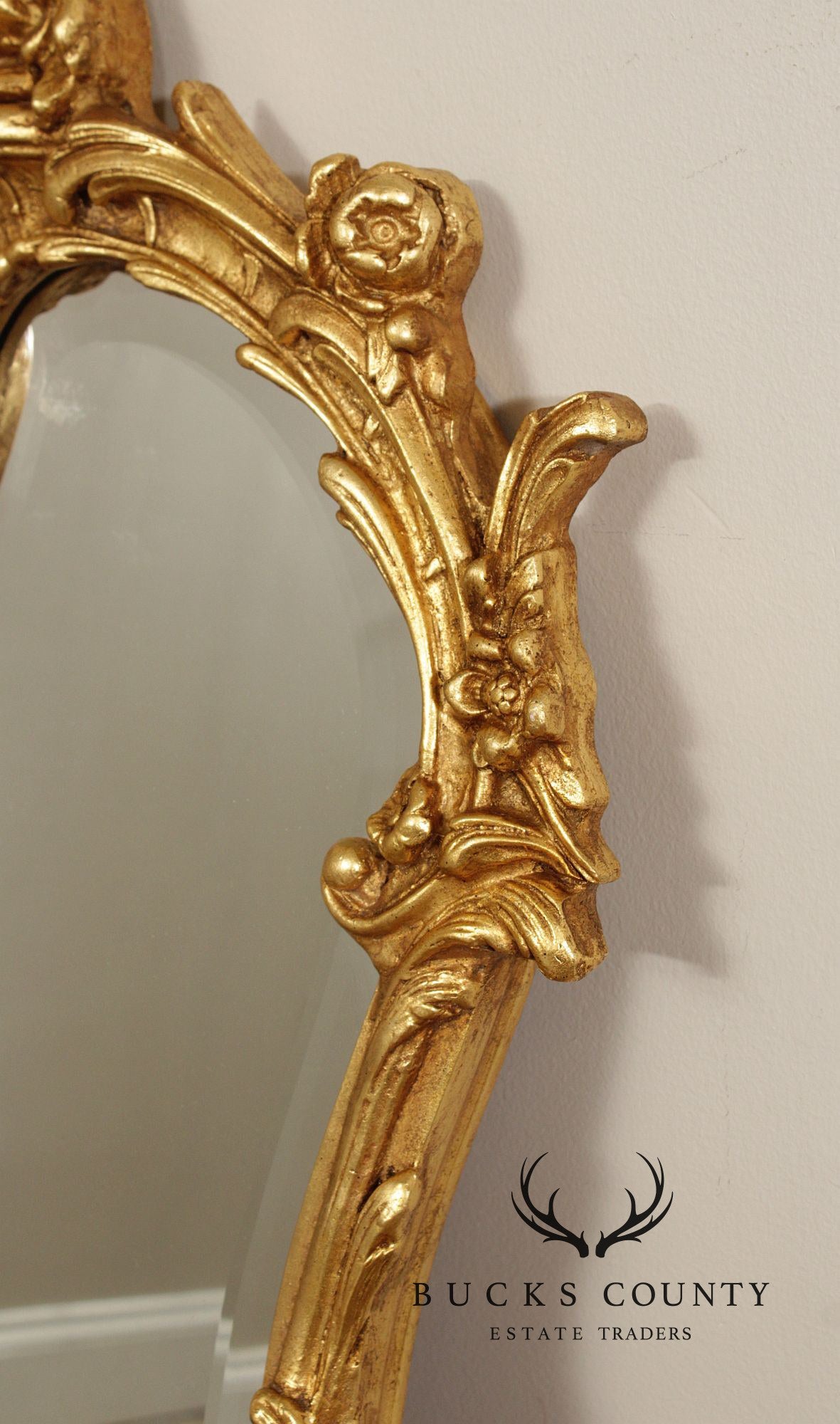 George III Style Pair Of Giltwood Wall Mirrors