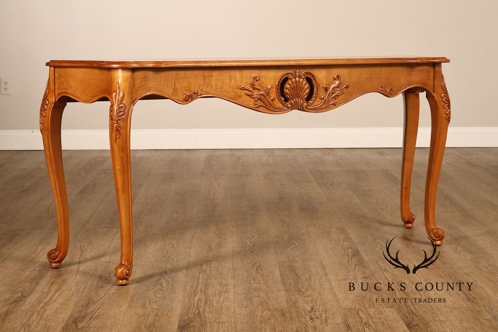 Ethan Allen Legacy Collection French Country Style Narrow Console Table