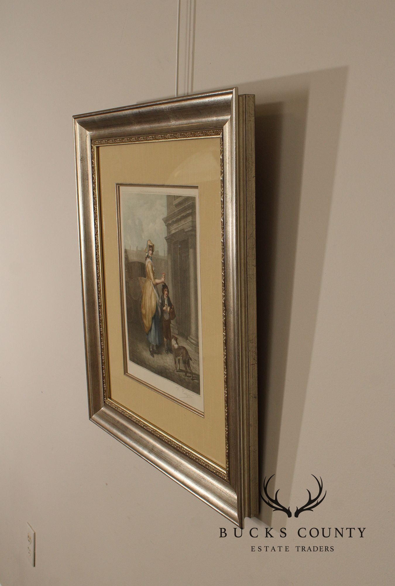 F. Petitjean Framed Print, 'Do You Want Any Matches'