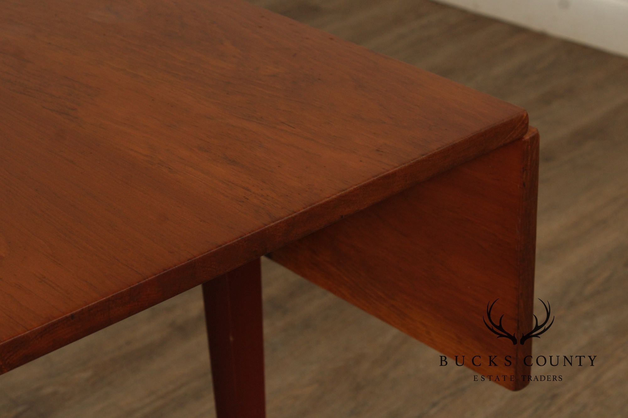 Wayne Kramer Bench Made Drop Leaf Harvest Dining Table