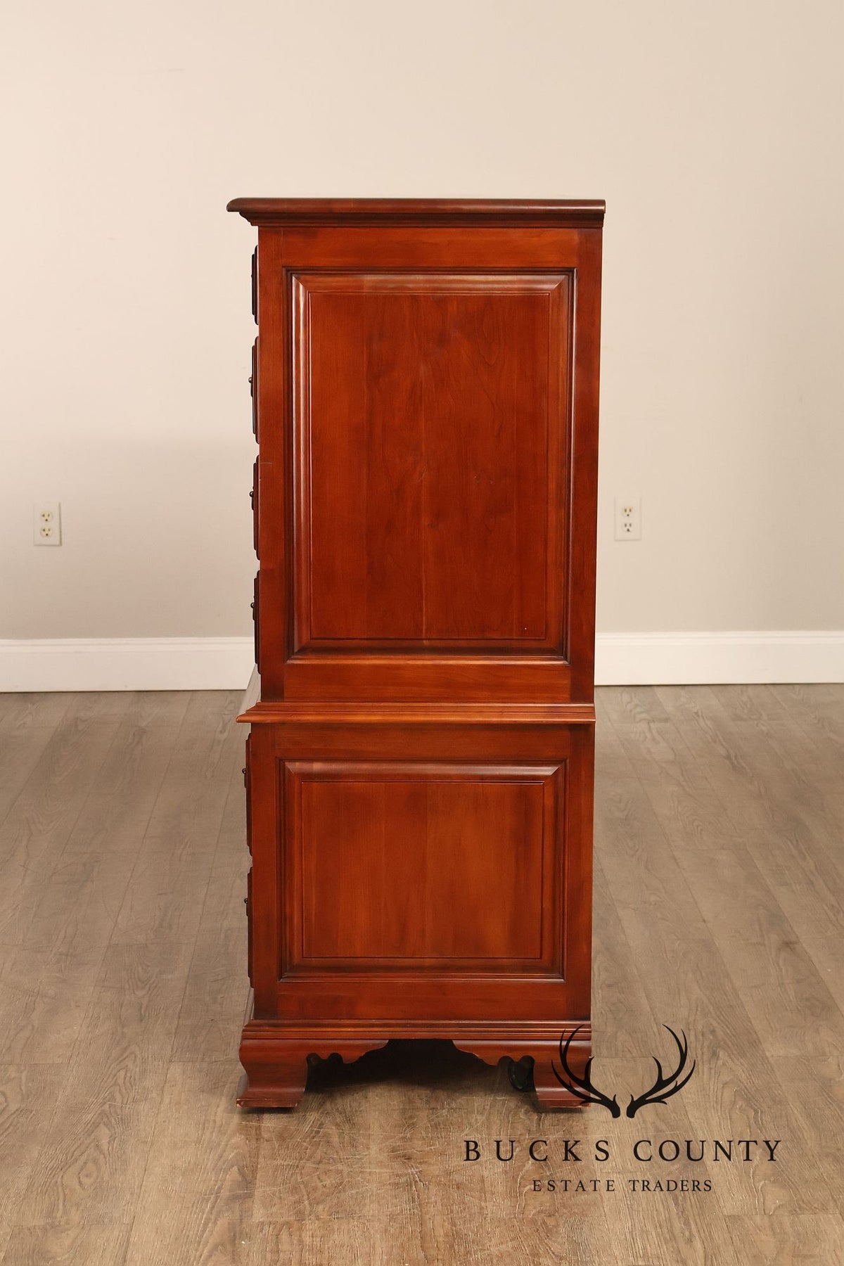 Monitor Furniture Company Vintage Solid Cherry High Chest