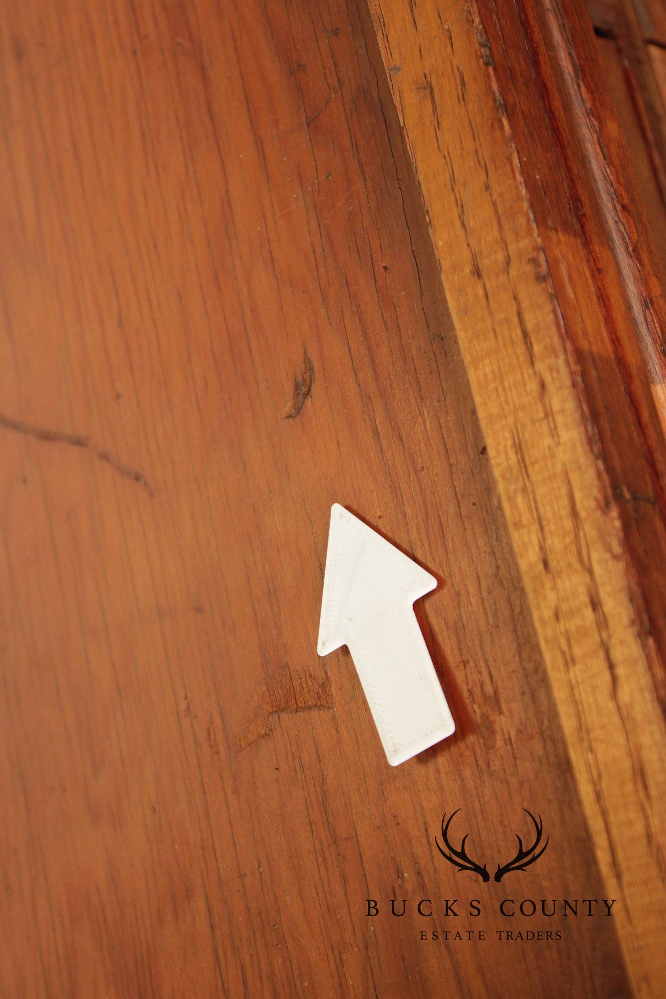 Antique Oak Printer's File Cabinet