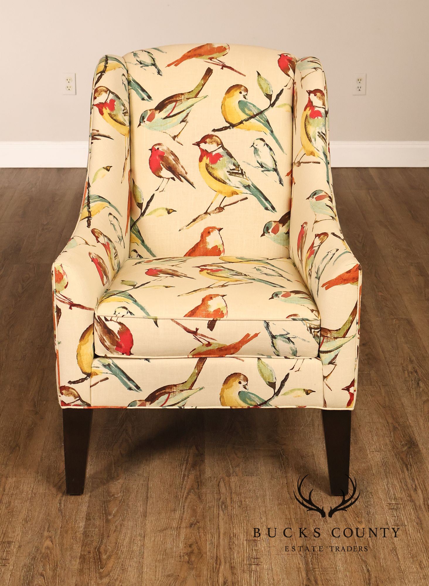 Ethan Allen Modern Upholstered Accent Chair