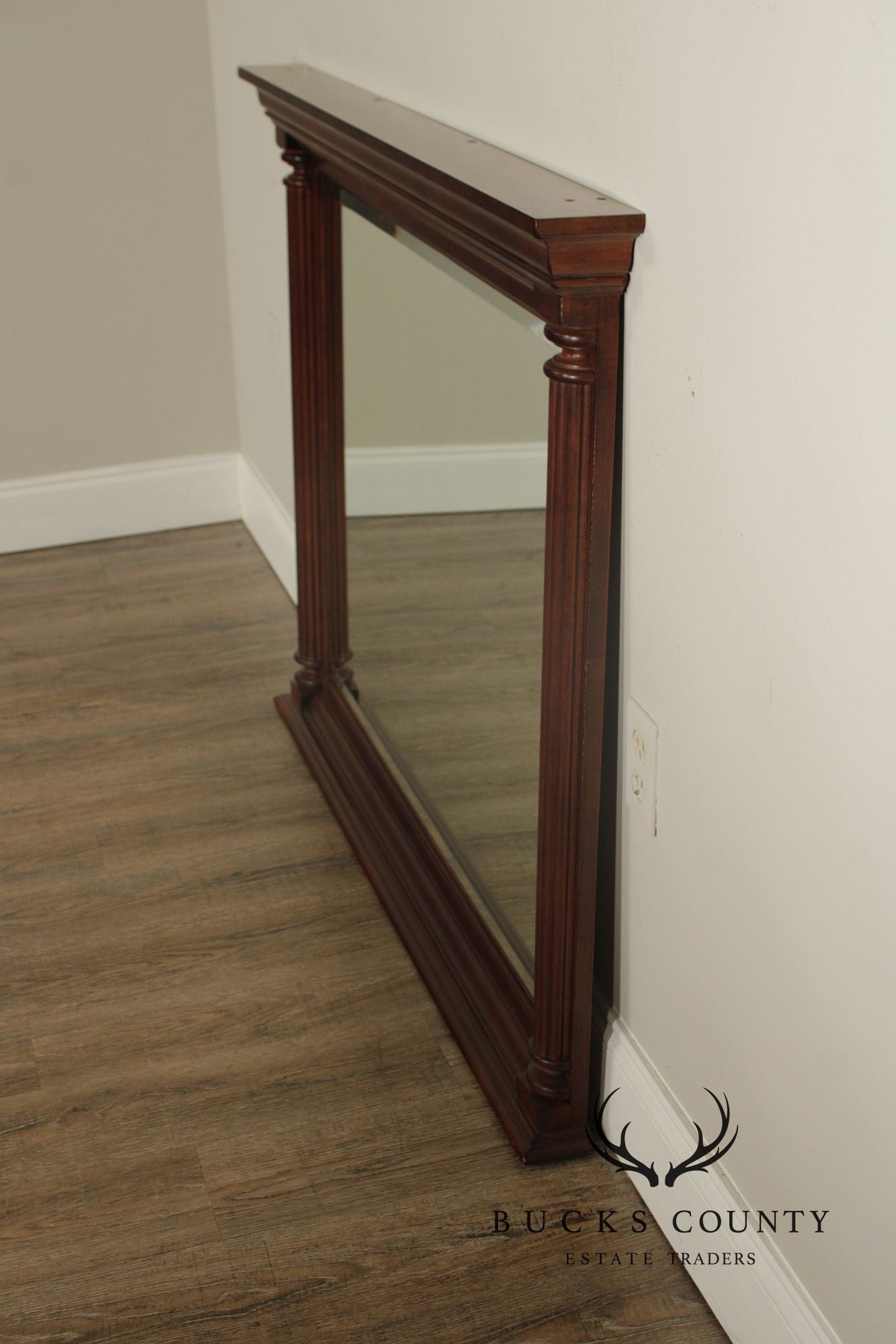 Durham furniture Savile Row Landscape Maple Dresser Mirror