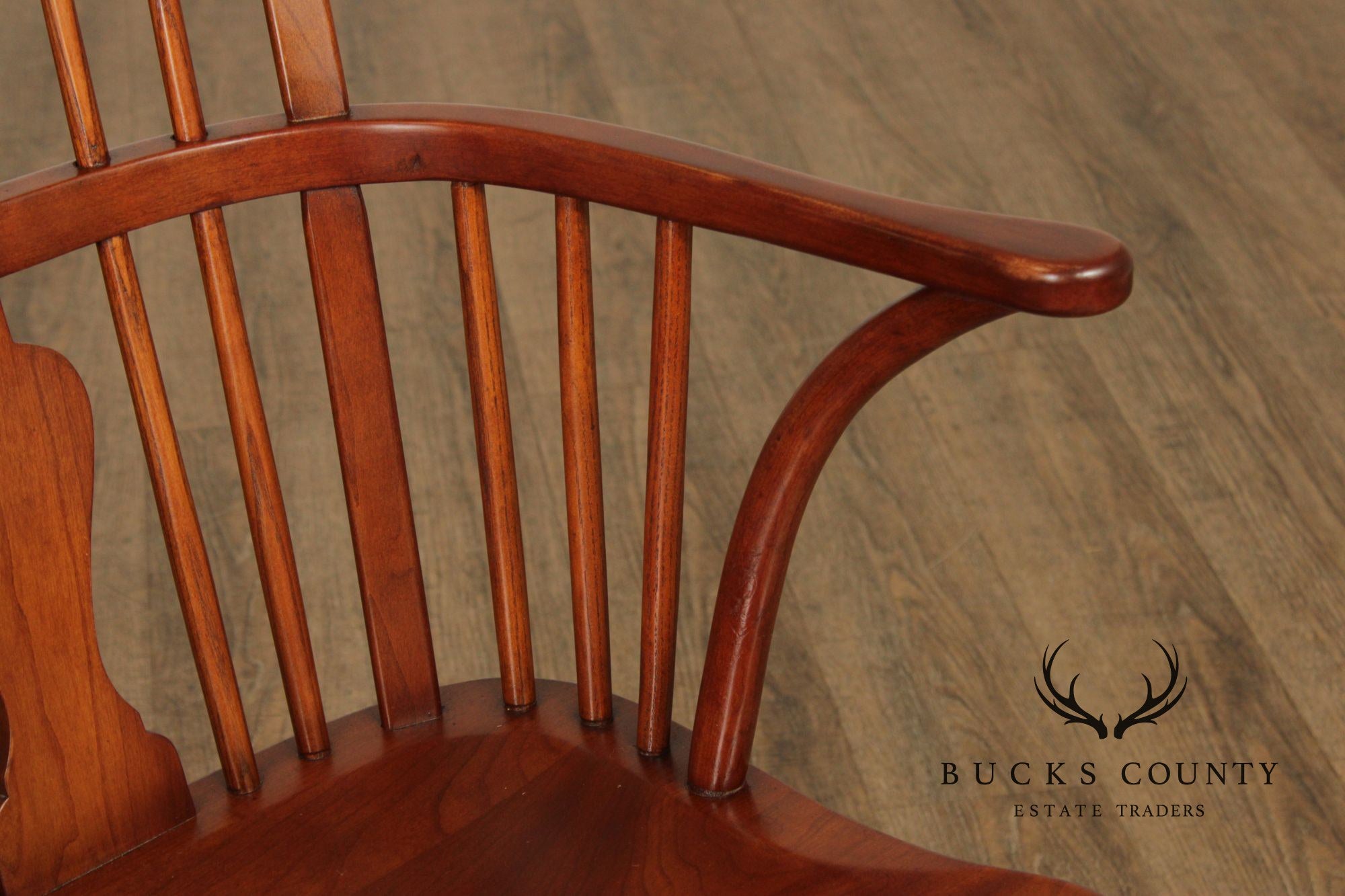 Stickley Vintage Cherry Windsor Armchair
