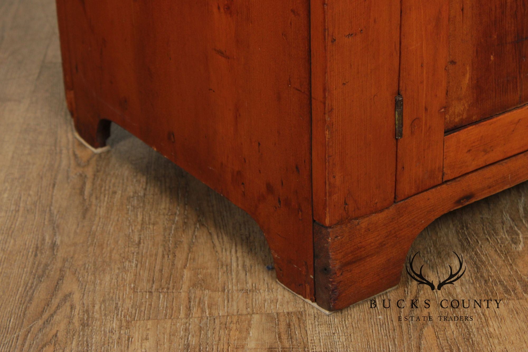 Antique Farmhouse Pine Dry Sink