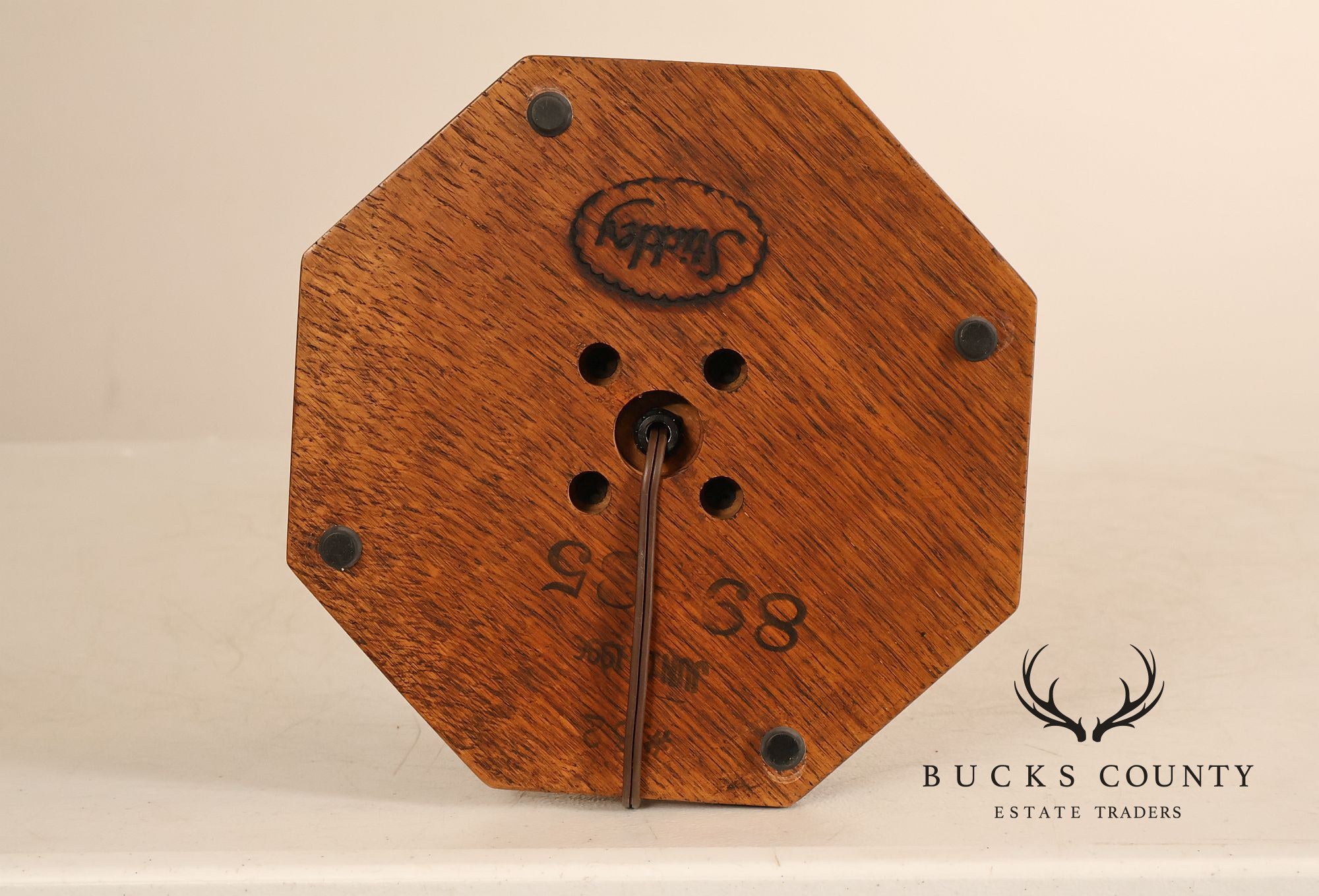 Stickley Mission Collection Table Lamp With Leaded Glass Shade