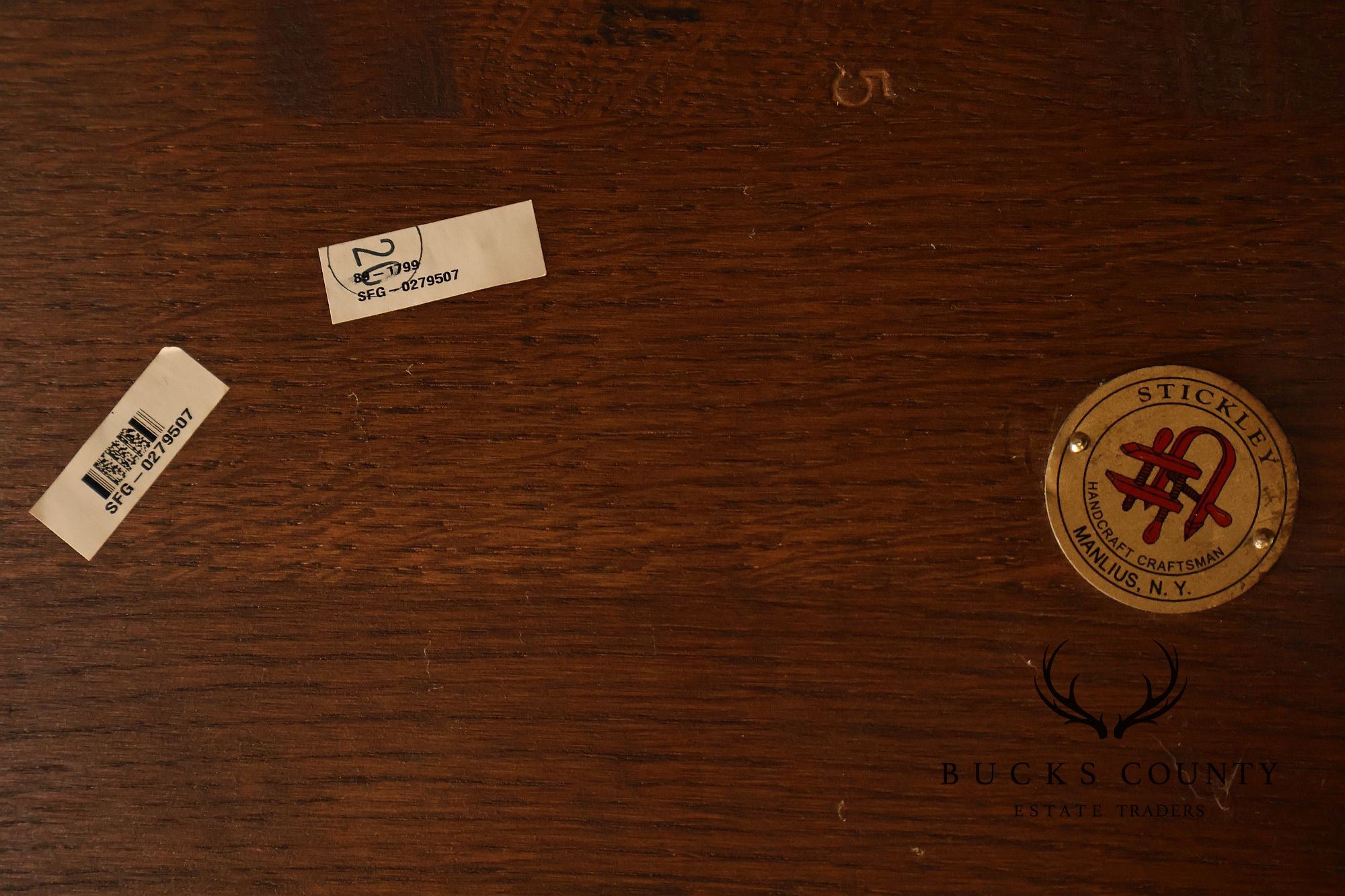 Stickley Mission Collection Oak Argyle Street Table