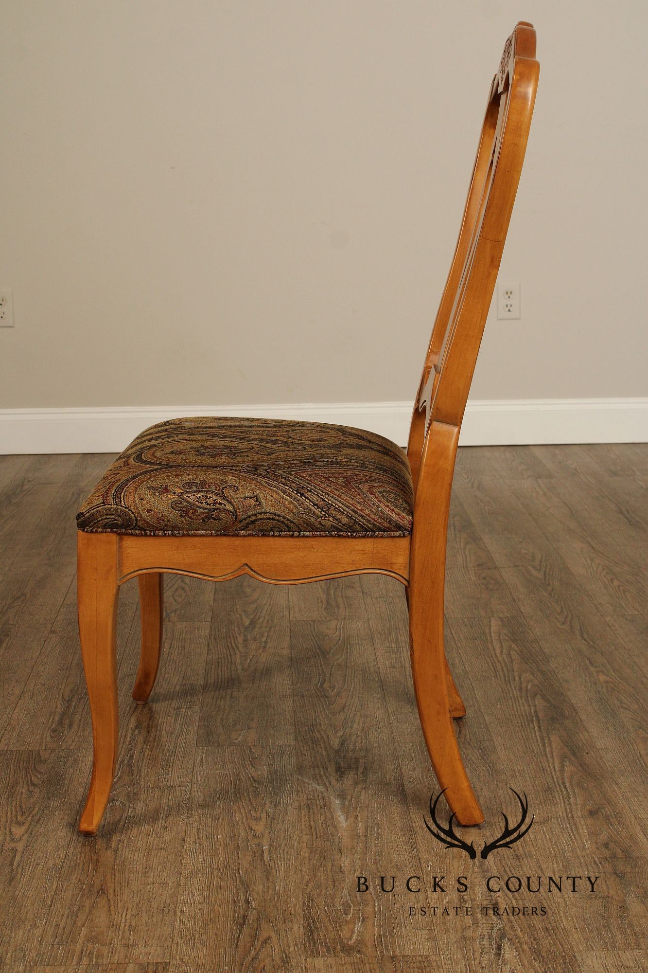 Ethan Allen 'Country French' Set of Six Dining Chairs