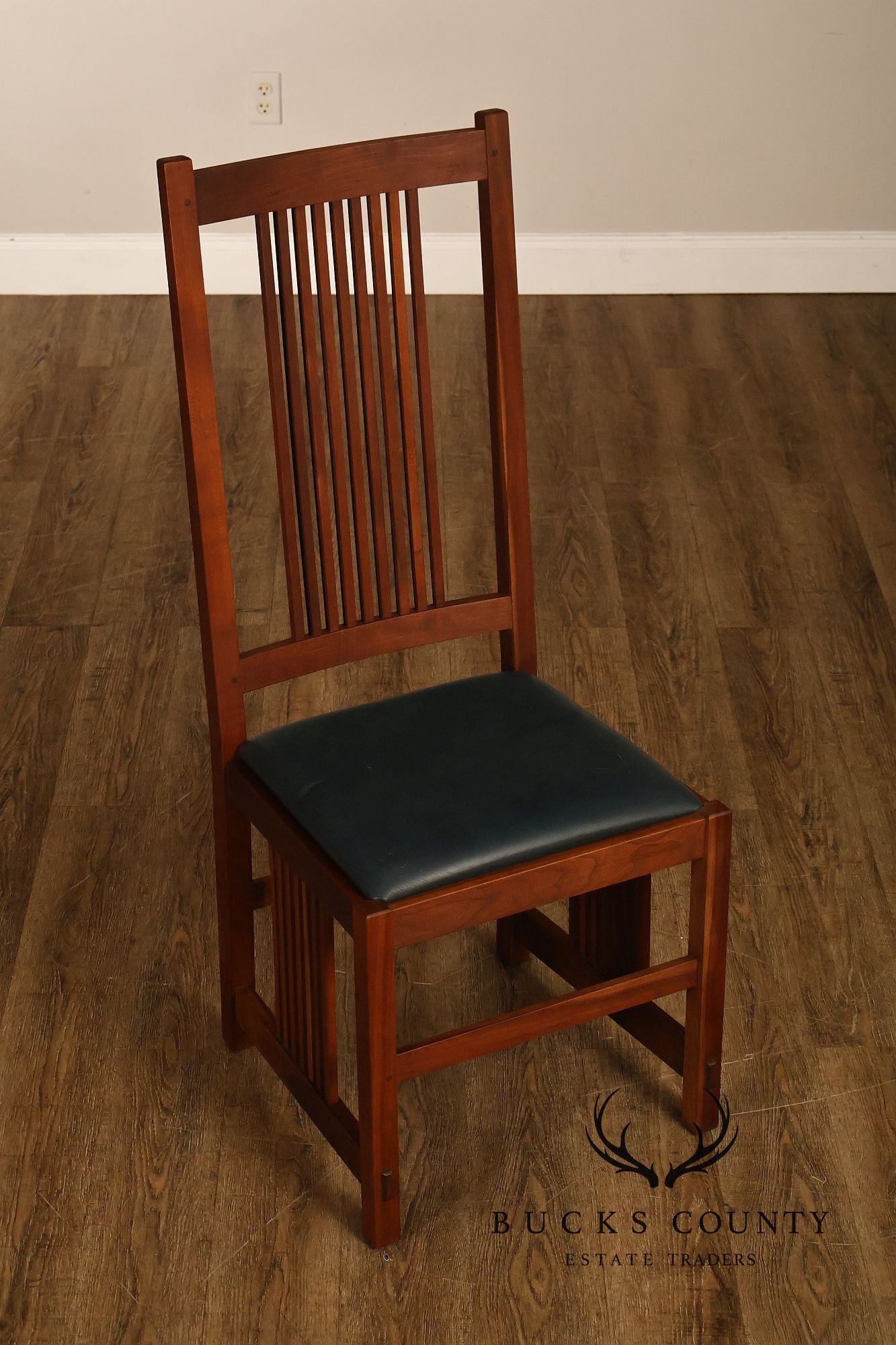 Stickley Mission Collection Cherry Spindle Dining Chair