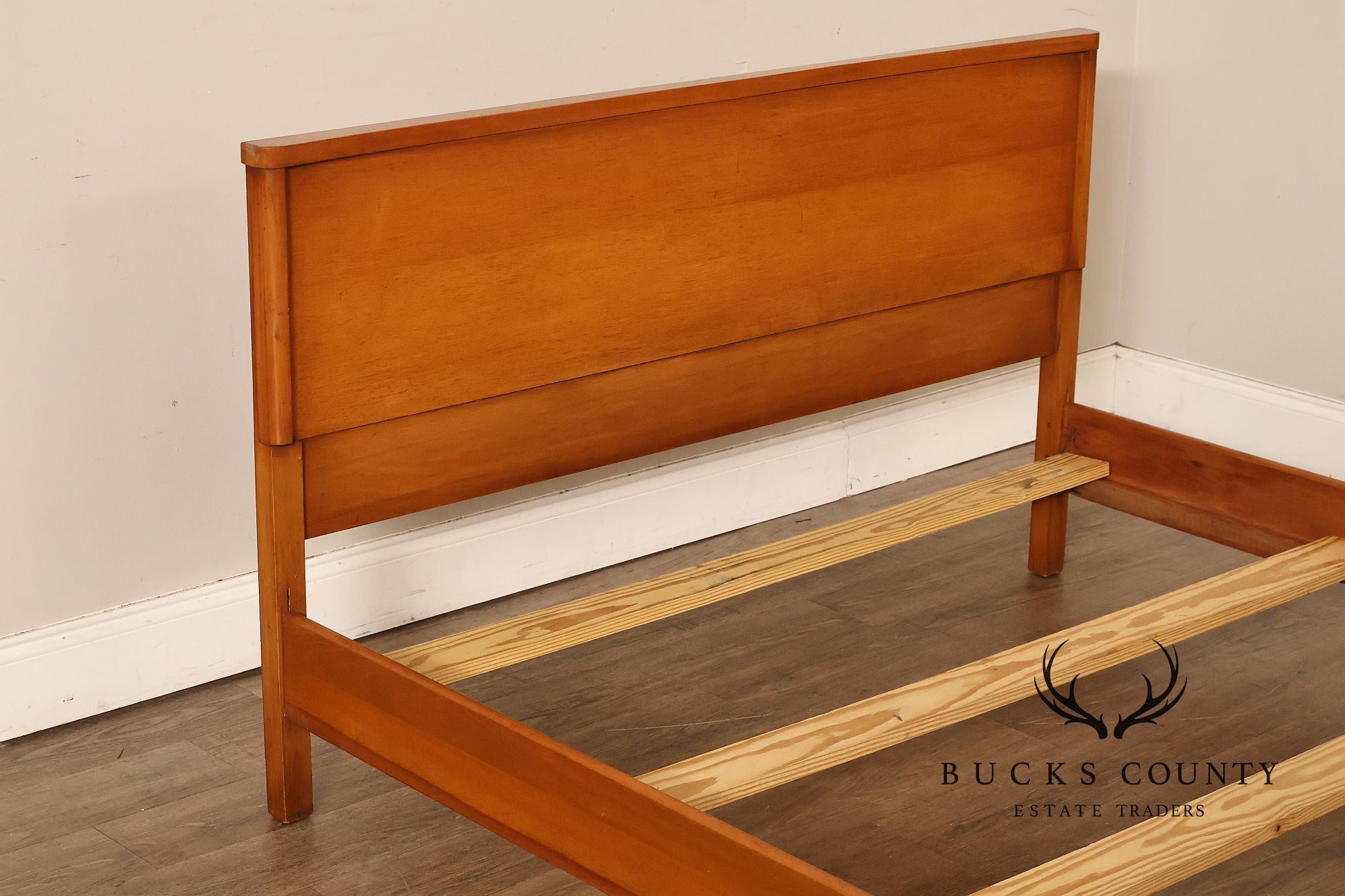 Kent-Coffey Mid Century Modern Solid Wood Full Size Bed
