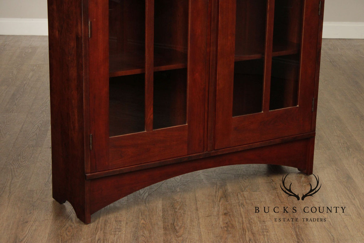 Stickley Mission Collection Cherry Harvey Ellis Bookcase