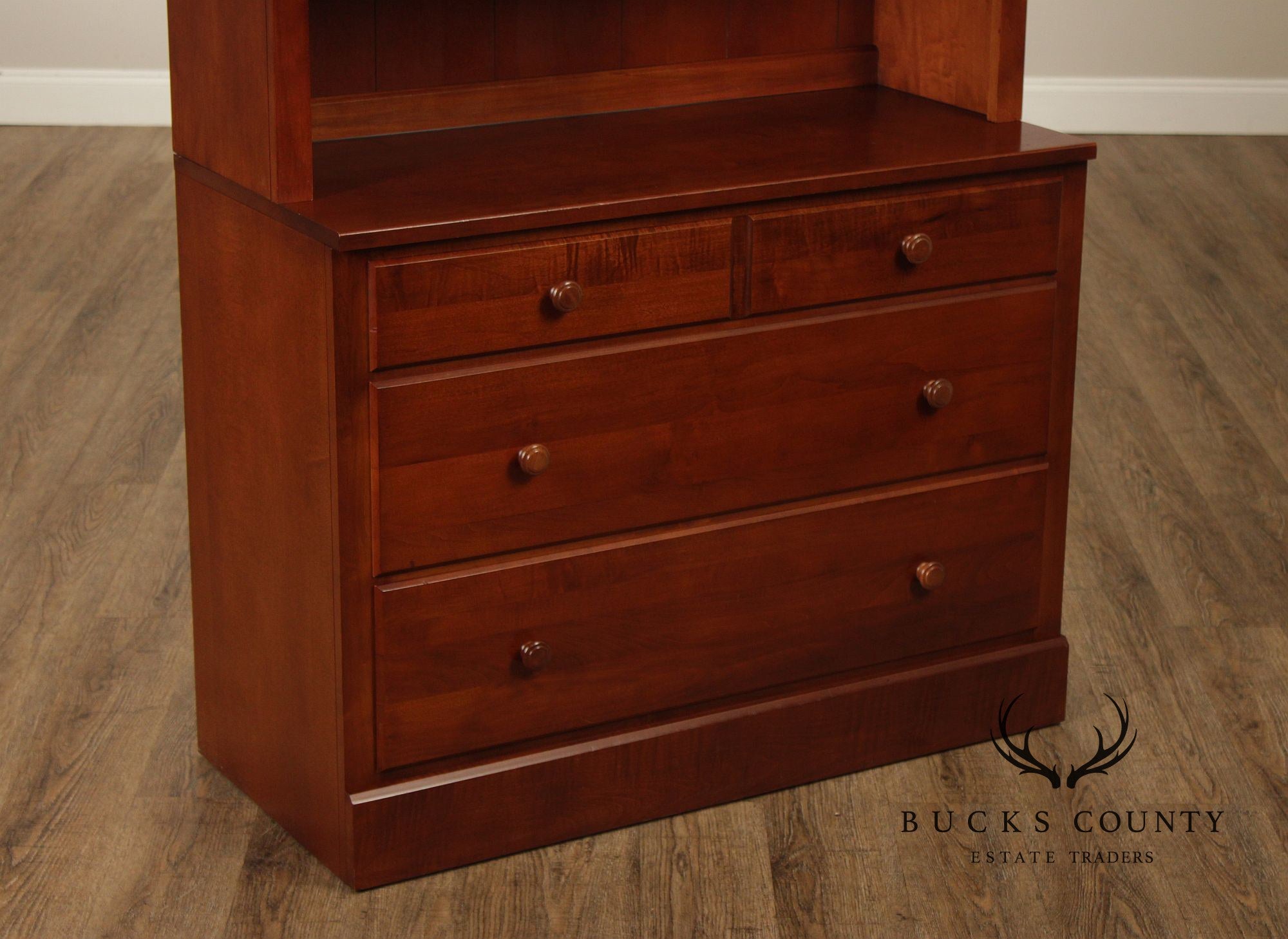 Ethan Allen 'Country Colors' Pair of Bookcases