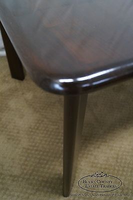 Mid Century Modern Solid Mahogany Danish Dining Table