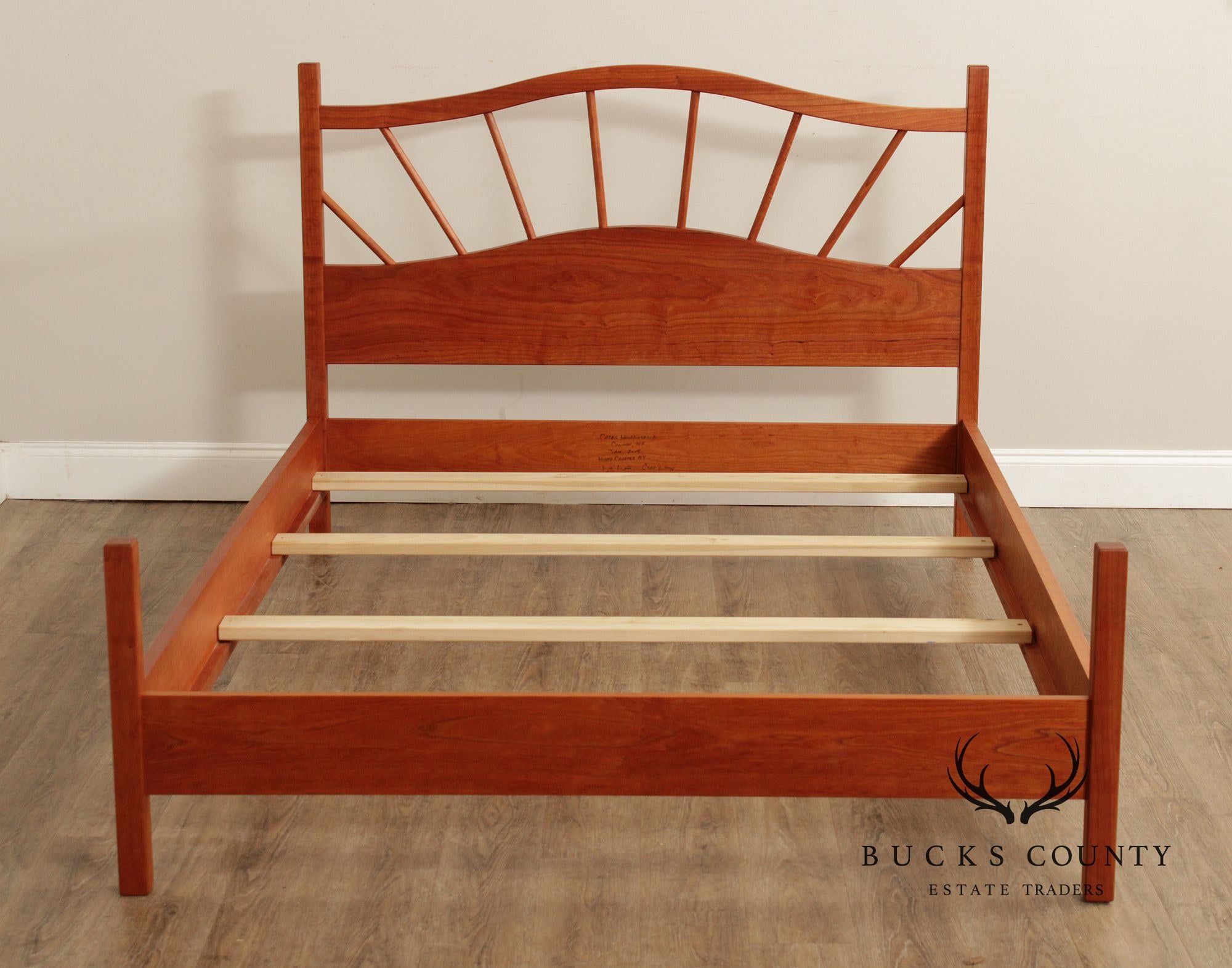 Cater Woodworking Bench Made Full Size Cherry Spindle Bed