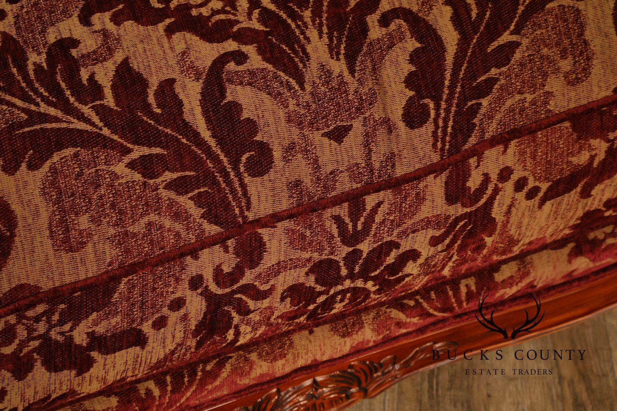 Drexel Heritage Rococo Style Chaise Lounge