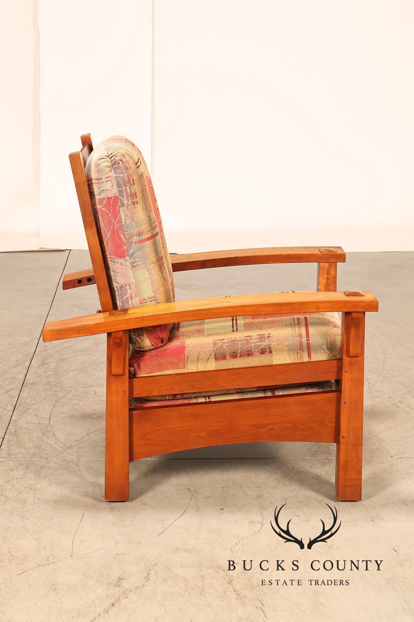 Stickley Mission Collection Cherry "Gus" Morris Chair
