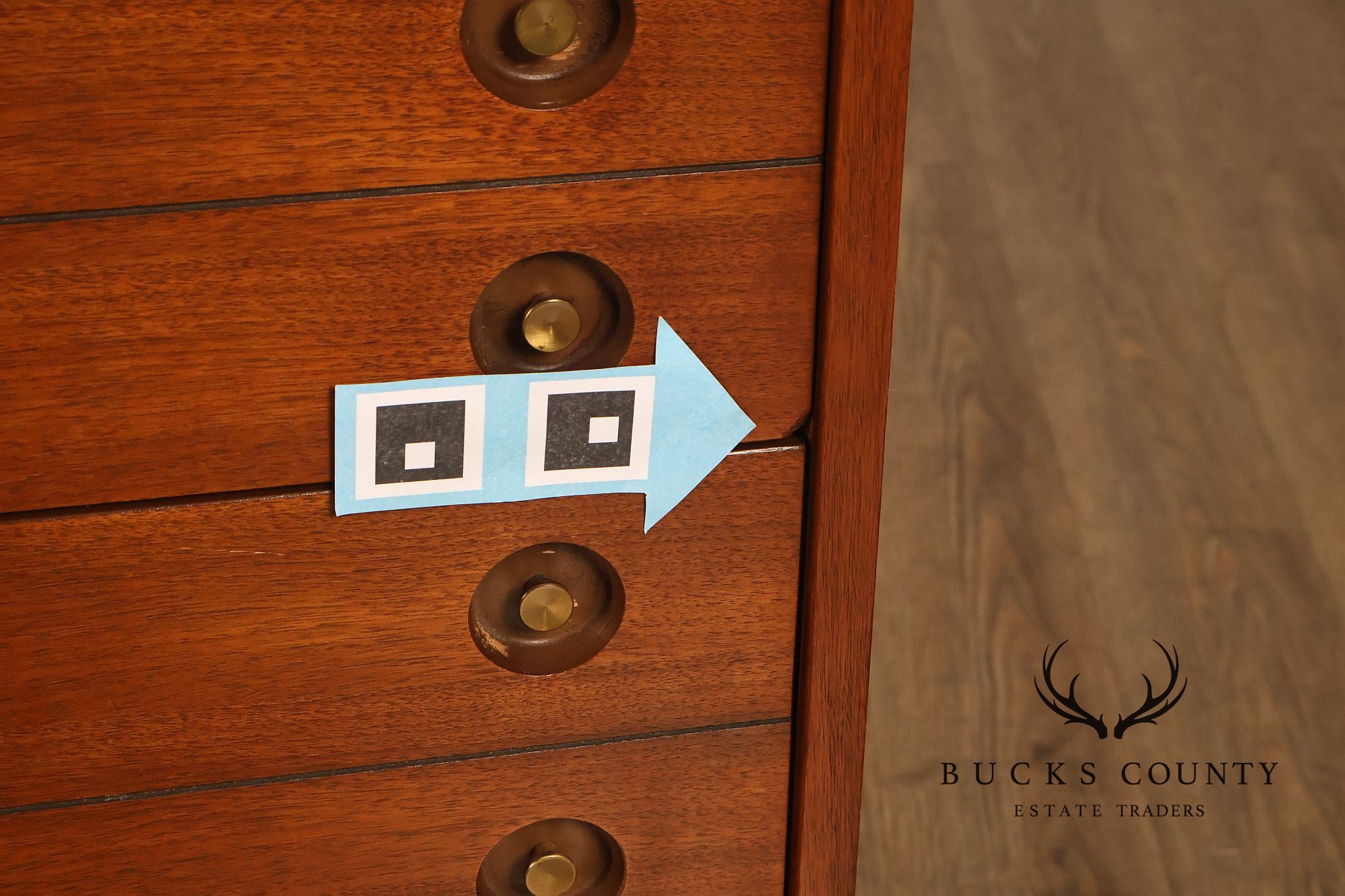 Mid Century Modern Walnut Chest of Drawers