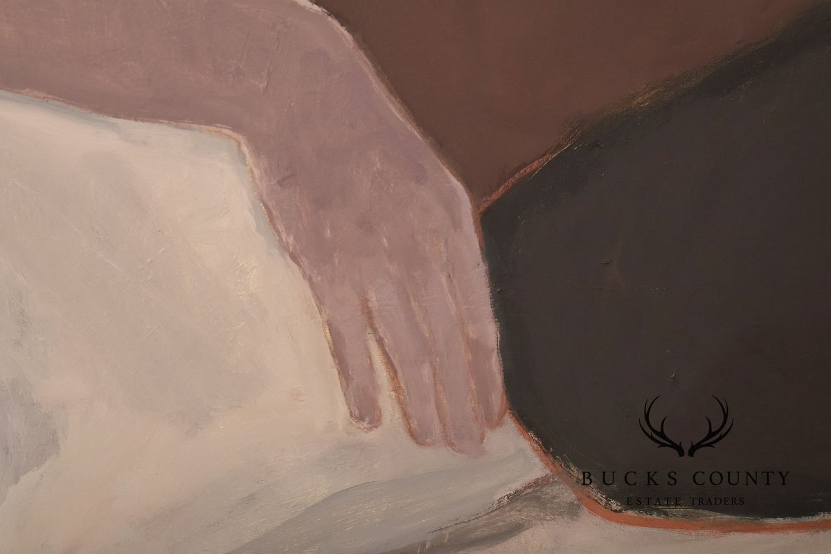 Anne Cooper Dobbins Oil Painting, The Redhead