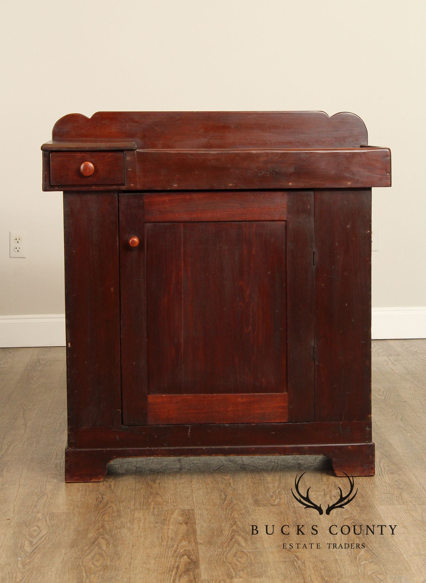 Antique Farmhouse Pine Dry Sink