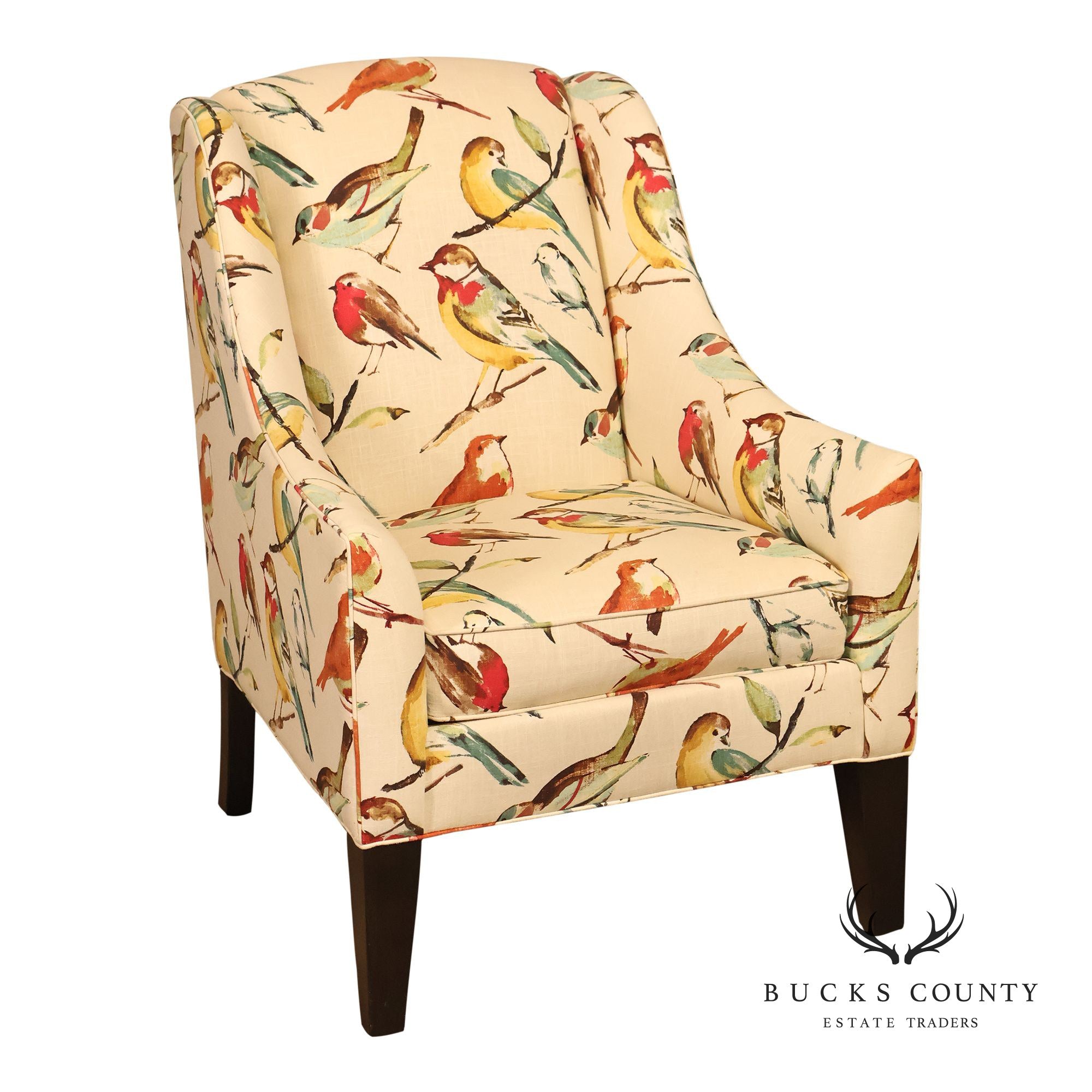 Ethan Allen Modern Upholstered Accent Chair