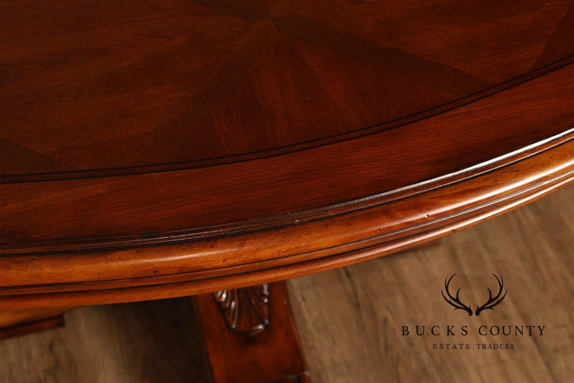 Ethan Allen 'Tuscany' Double Pedestal Dining Table