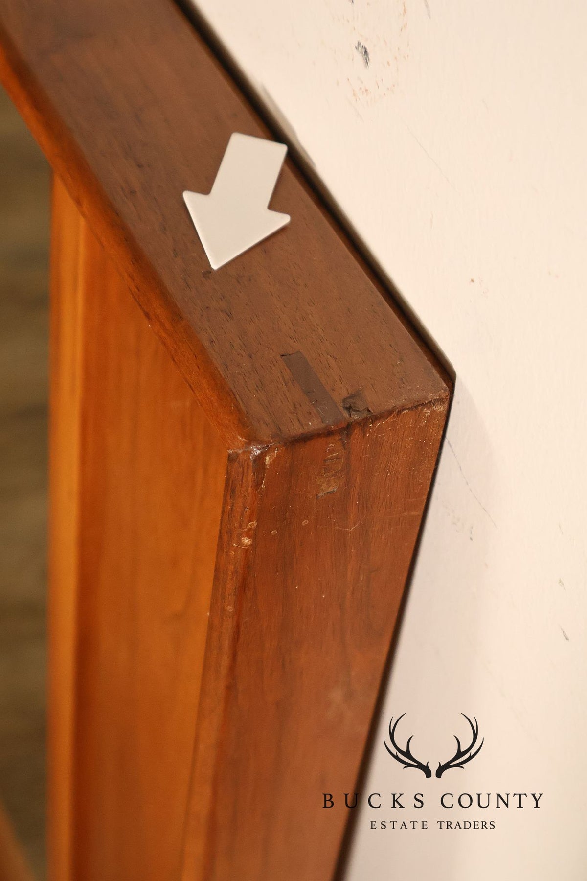 Mid Century Modern Walnut Dresser Mirror