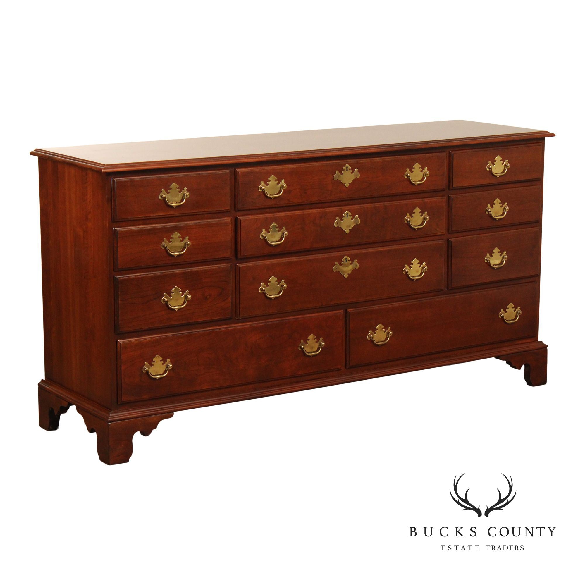 Harden Chippendale Style Cherry Chest of Drawers