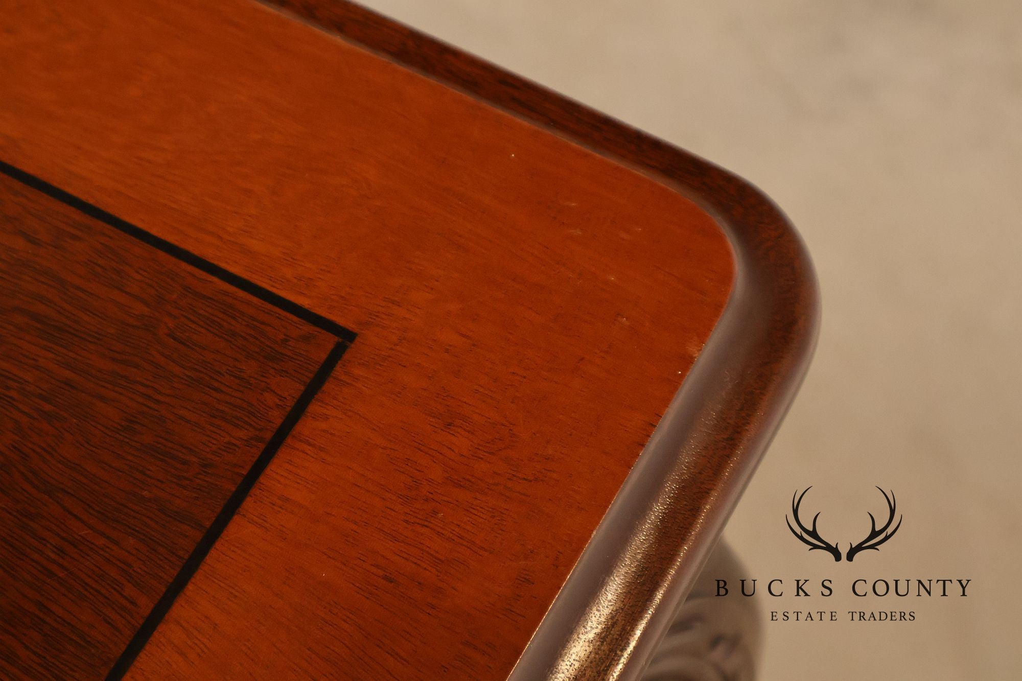 Stickley Chippendale Style Mahogany Expandable Dining Table