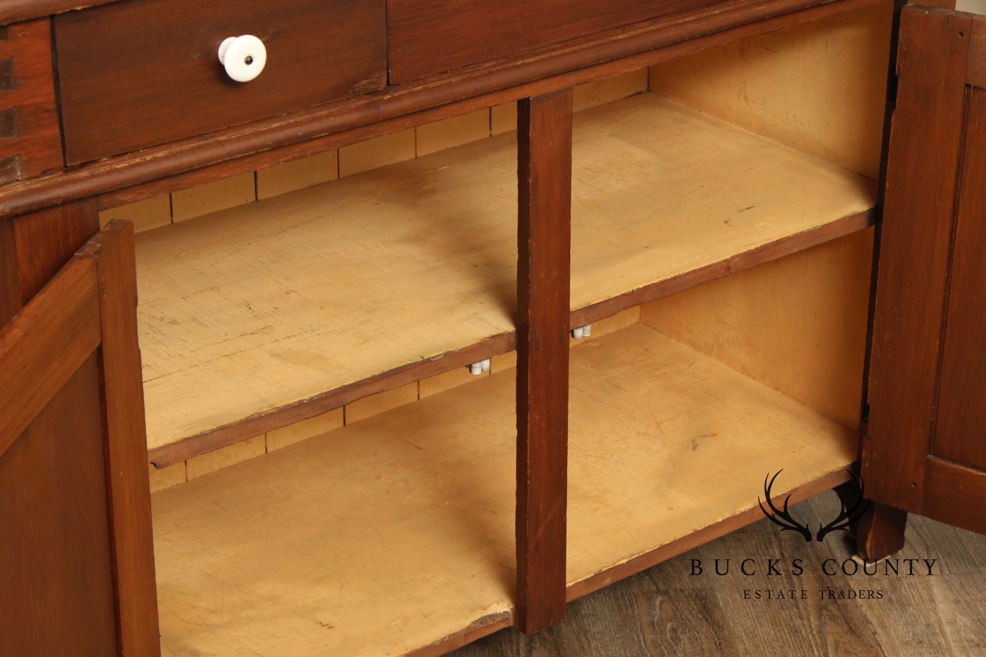 Antique Farmhouse Dry Sink Cabinet